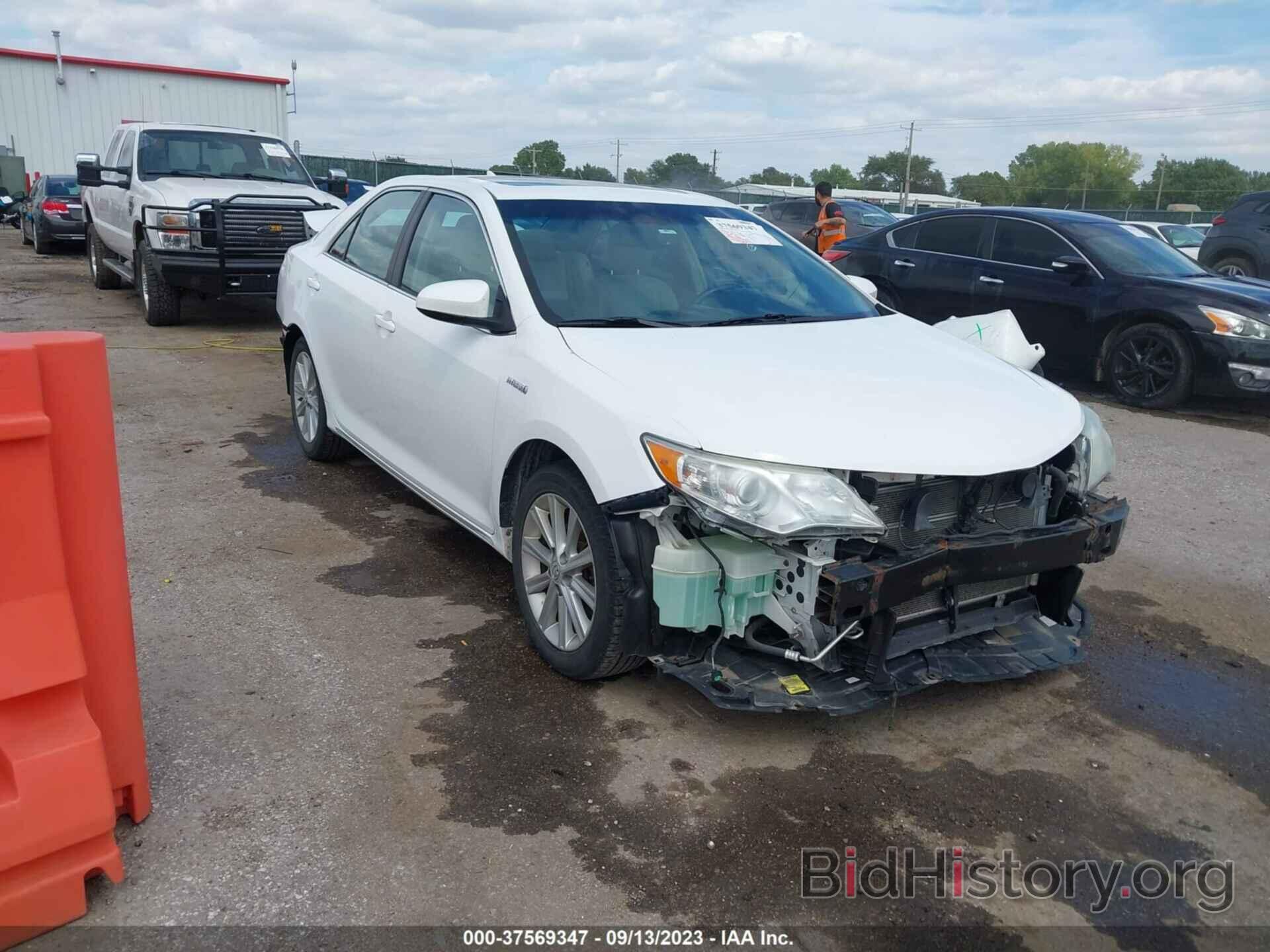 Photo 4T1BD1FK4EU124487 - TOYOTA CAMRY HYBRID 2014