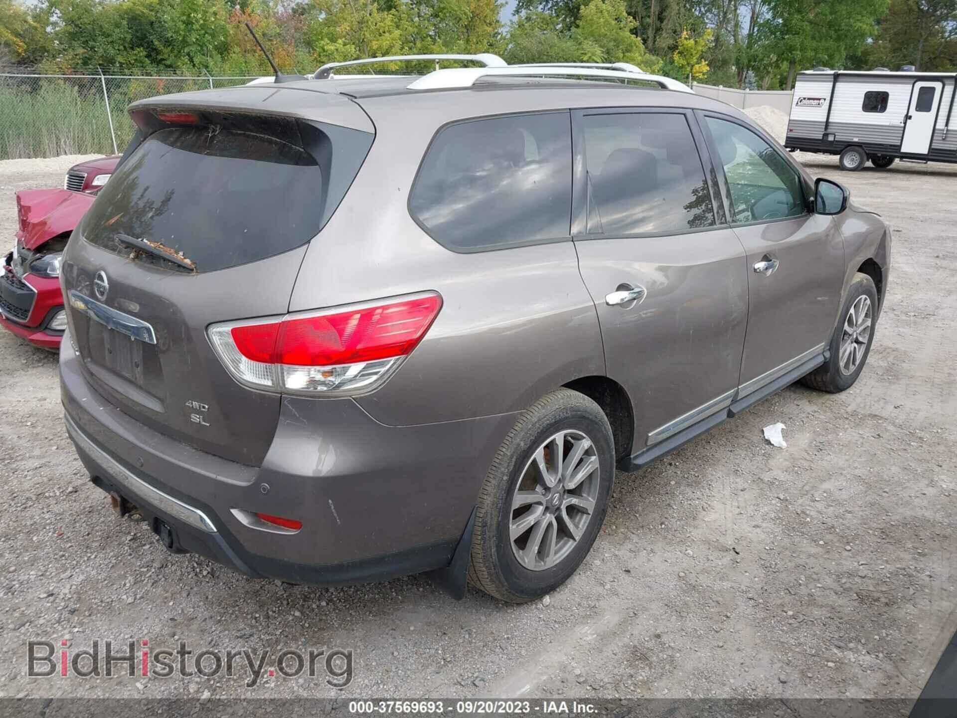 2014 NISSAN PATHFINDER - VIN: 5N1AR2MM3EC602184 - Фото 4