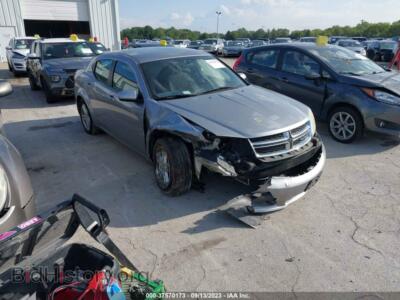2013 Dodge AVENGER SXT, silver — VIN 1C3CDZCB2DN533466, IAAI