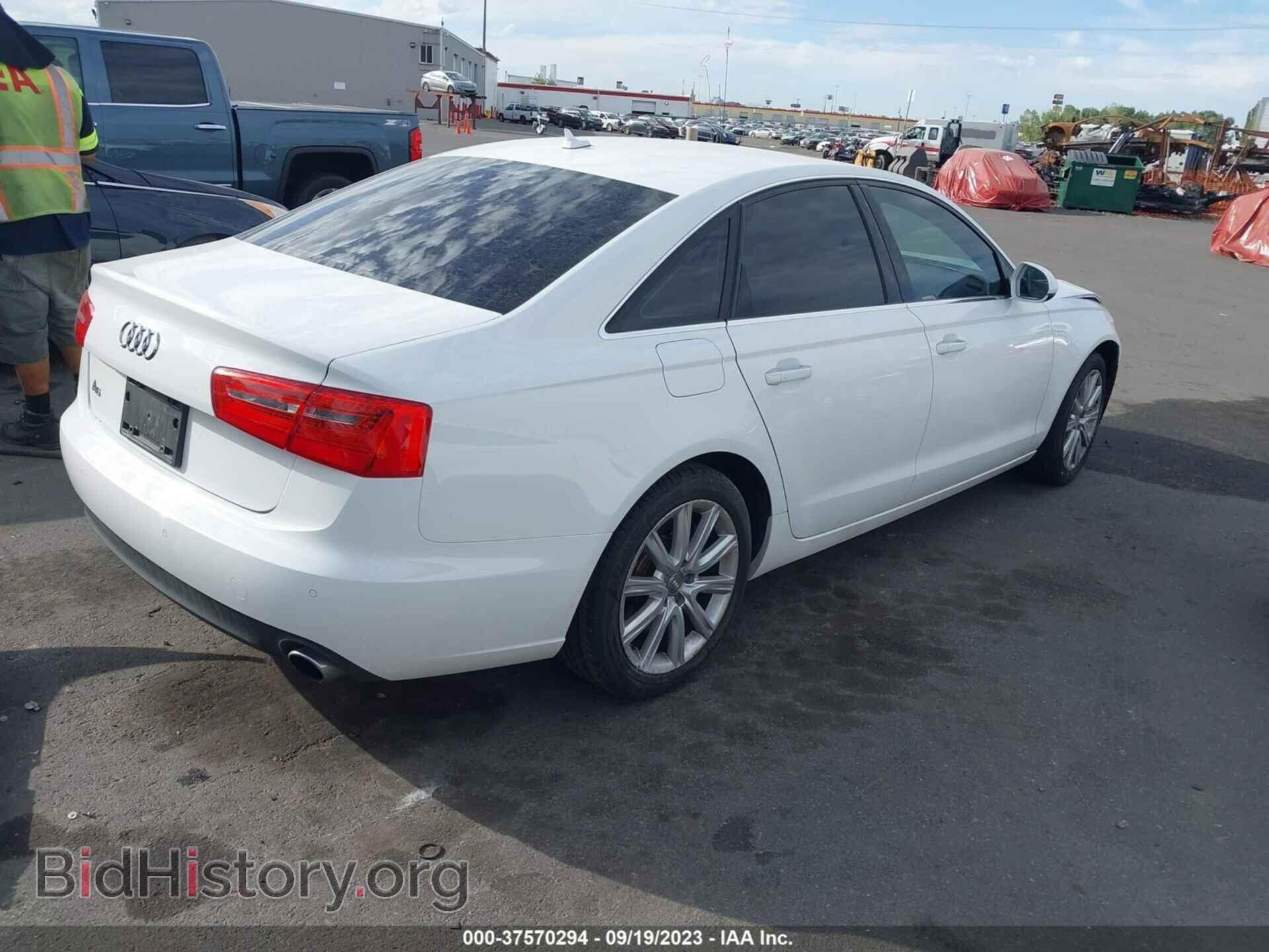 2014 AUDI A6 - VIN: WAUGFAFC4EN019856 - Фото 4