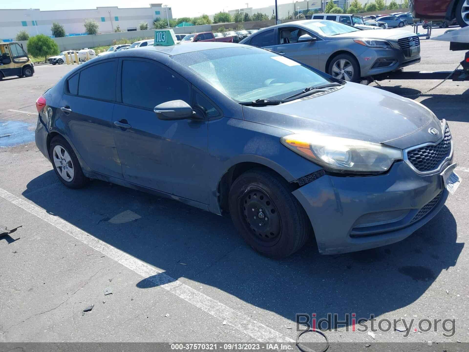 Photo KNAFX4A62F5344793 - KIA FORTE 2015