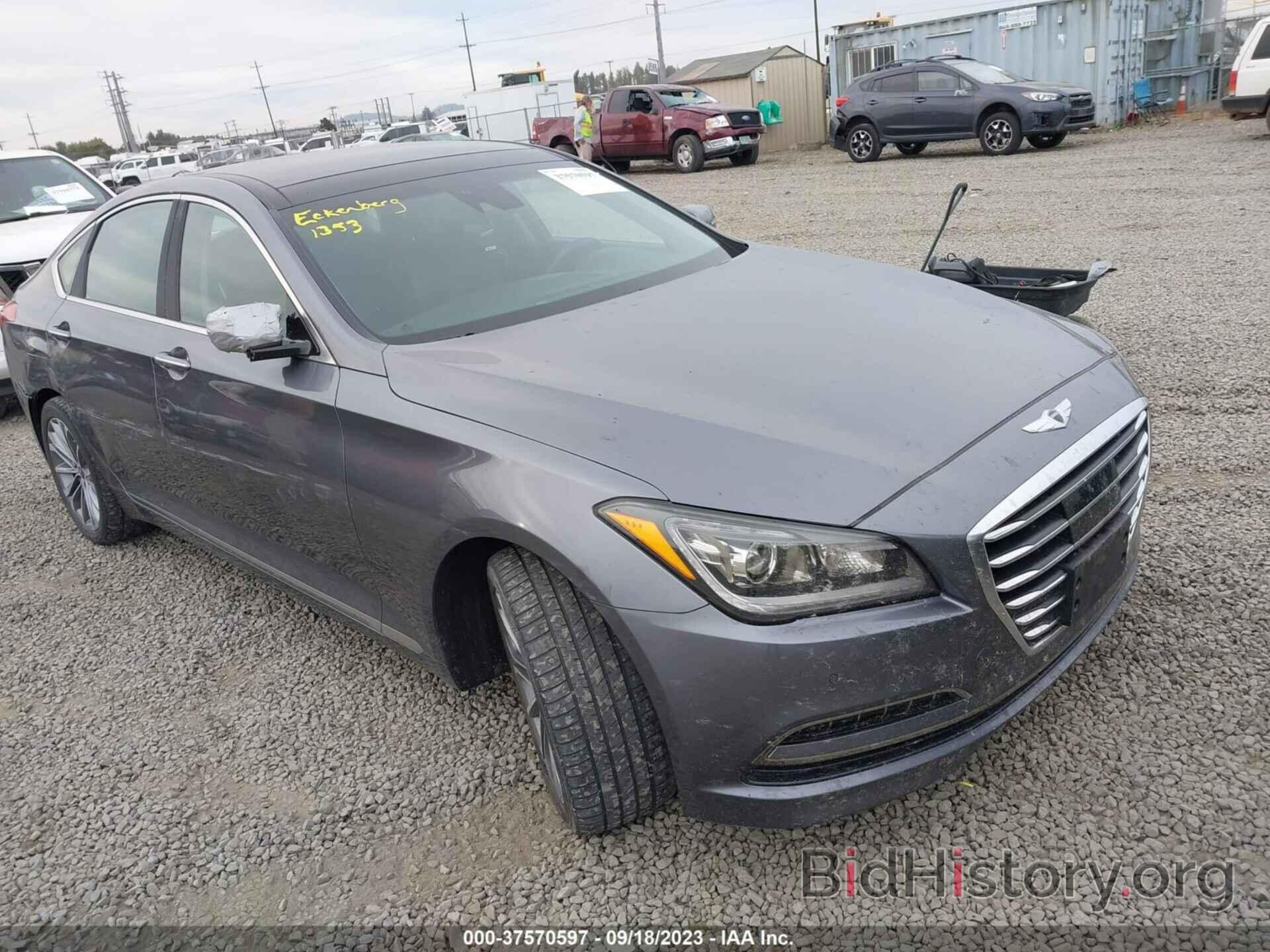 Photo KMHGN4JEXFU091082 - HYUNDAI GENESIS 2015