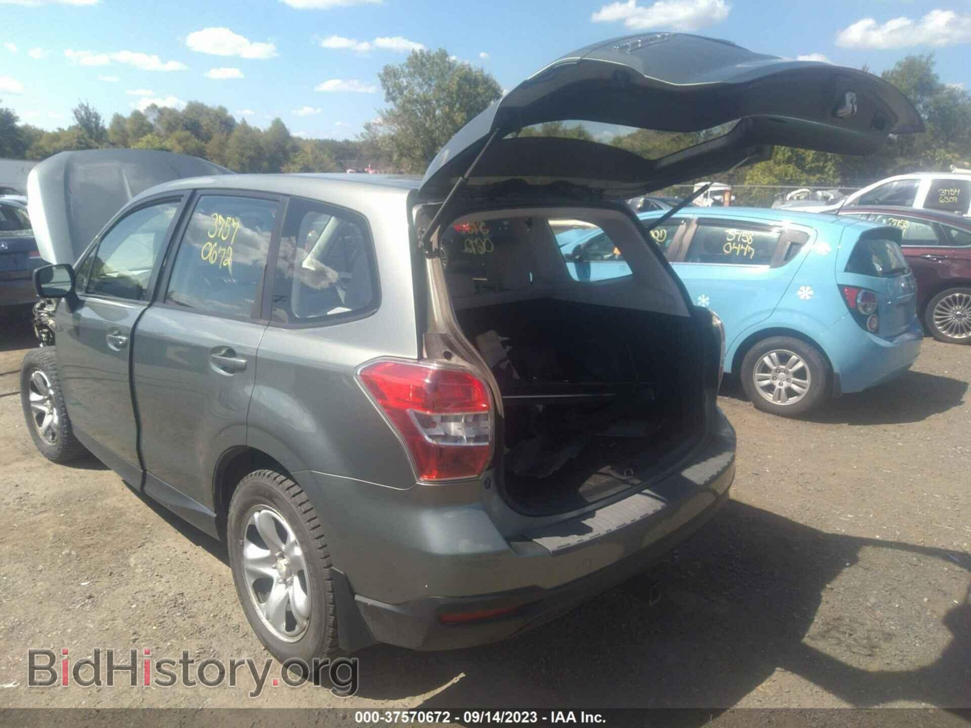 2014 SUBARU FORESTER - VIN: JF2SJAAC8EH480108 - Фото 3