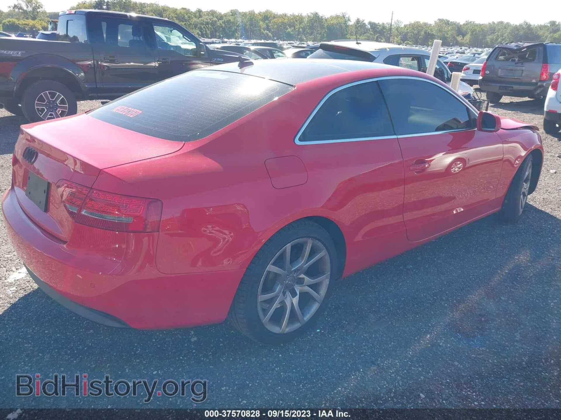 2012 AUDI A5 - VIN: WAULFAFR3CA002814 - Фото 4
