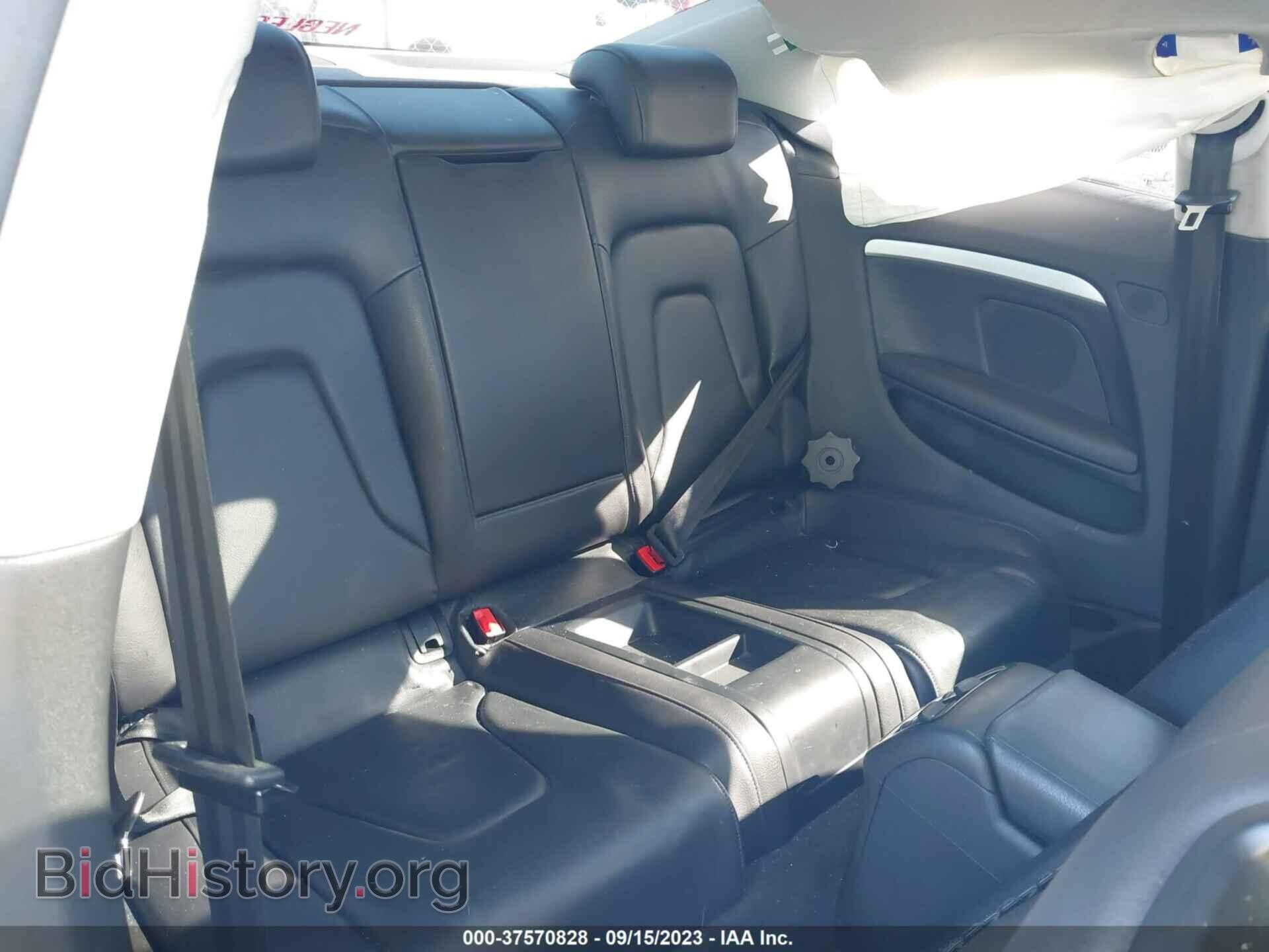 2012 AUDI A5 - VIN: WAULFAFR3CA002814 - Фото 8
