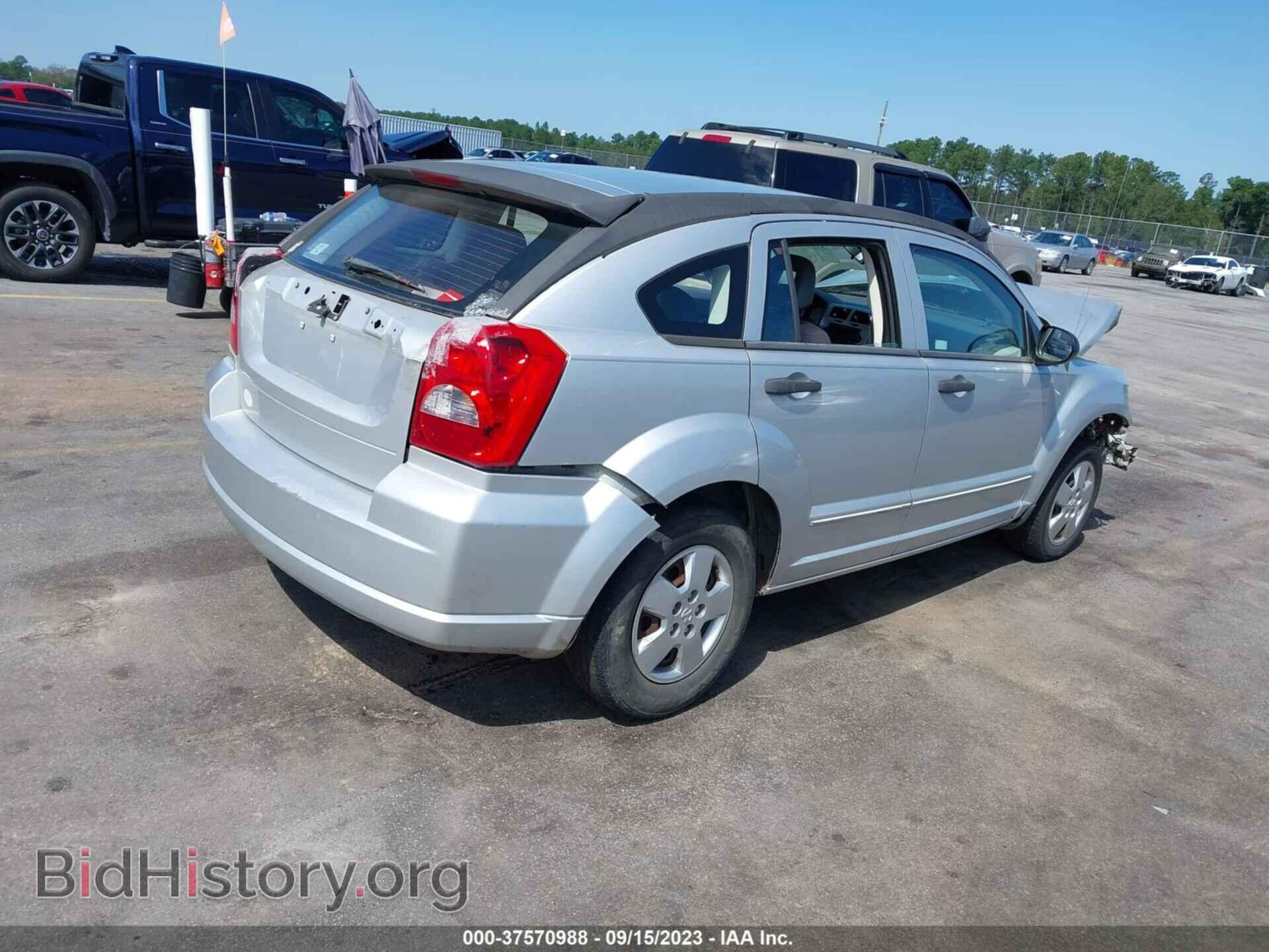 2007 DODGE CALIBER - VIN: 1B3HB28B57D576377 - Фото 4