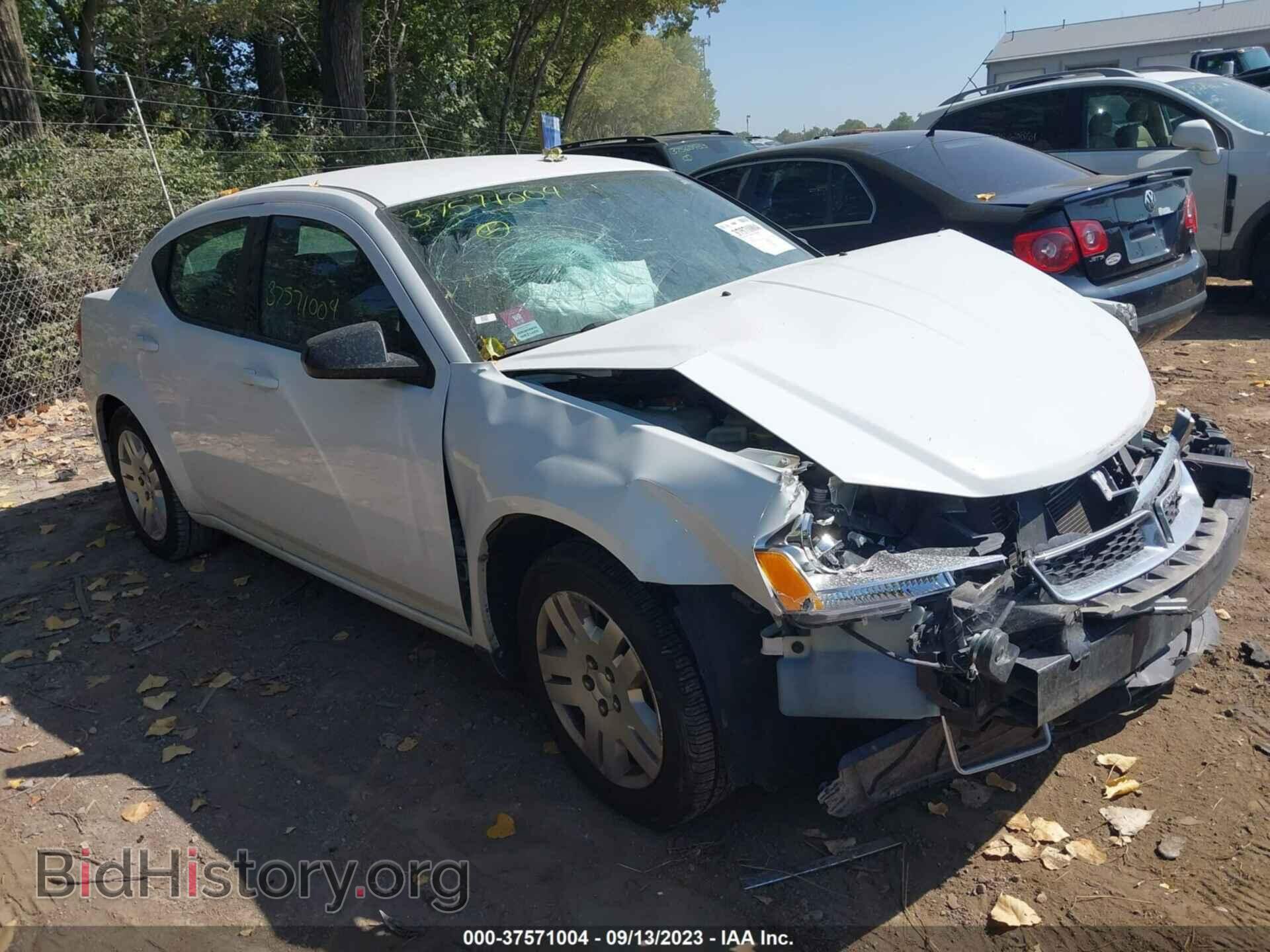 Фотография 1C3CDZAB8DN652755 - DODGE AVENGER 2013