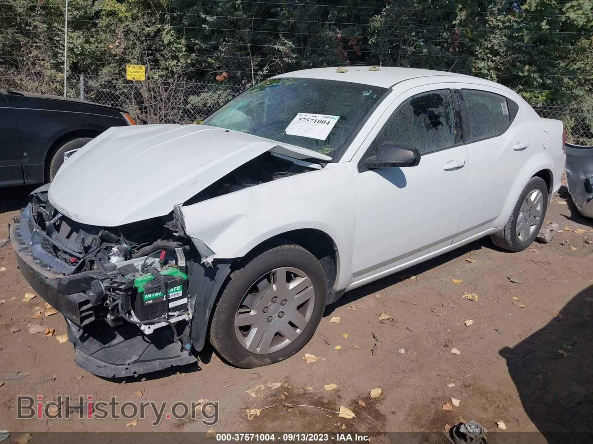 2013 DODGE AVENGER - VIN: 1C3CDZAB8DN652755 - Фото 2