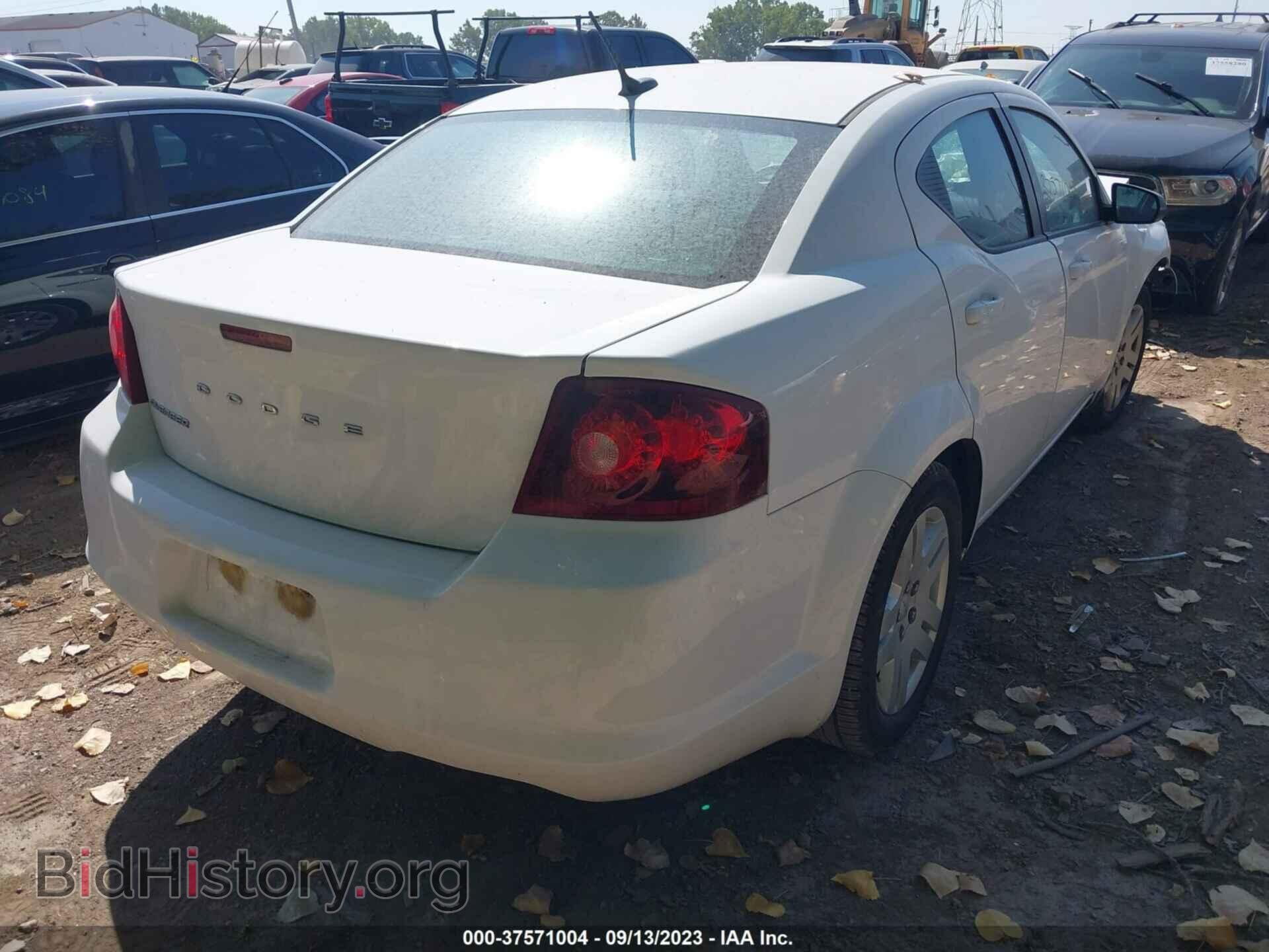 2013 DODGE AVENGER - VIN: 1C3CDZAB8DN652755 - Фото 4