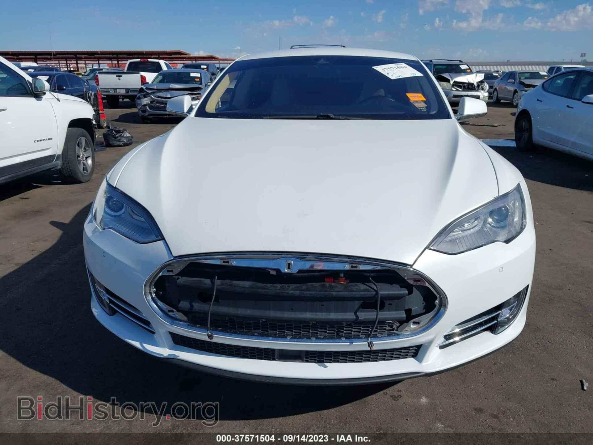 2014 TESLA MODEL S - VIN: 5YJSA1H19EFP51521 - Фото 6