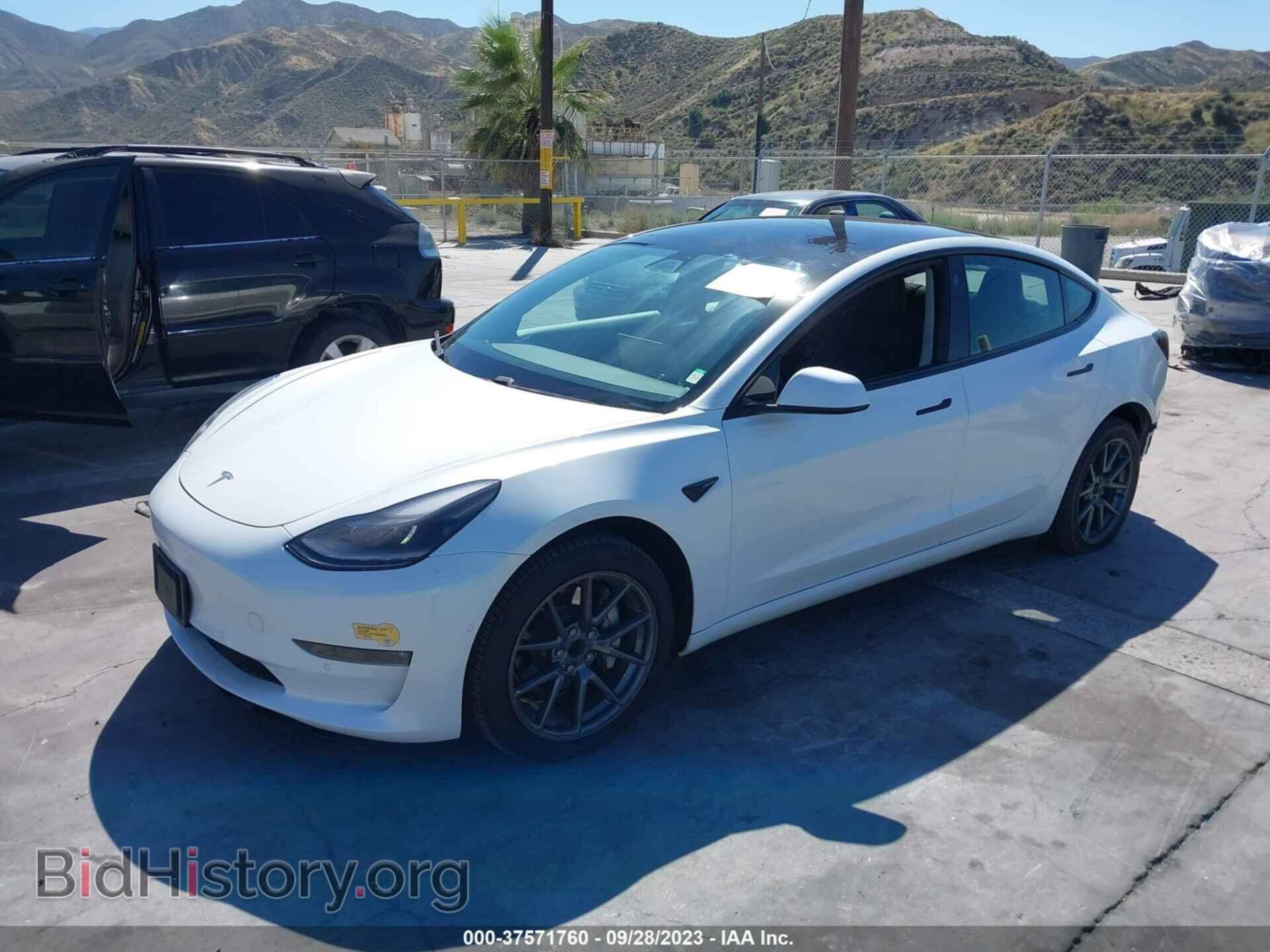 2021 TESLA MODEL 3 - VIN: 5YJ3E1EA9MF063577 - Фото 2
