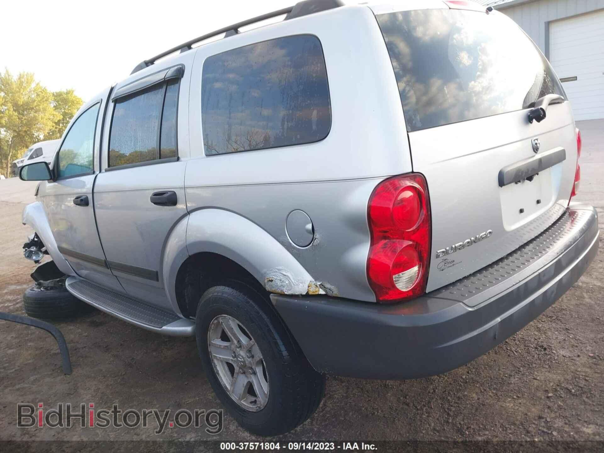 2006 DODGE DURANGO - VIN: 1D4HB38NX6F108522 - Фото 3