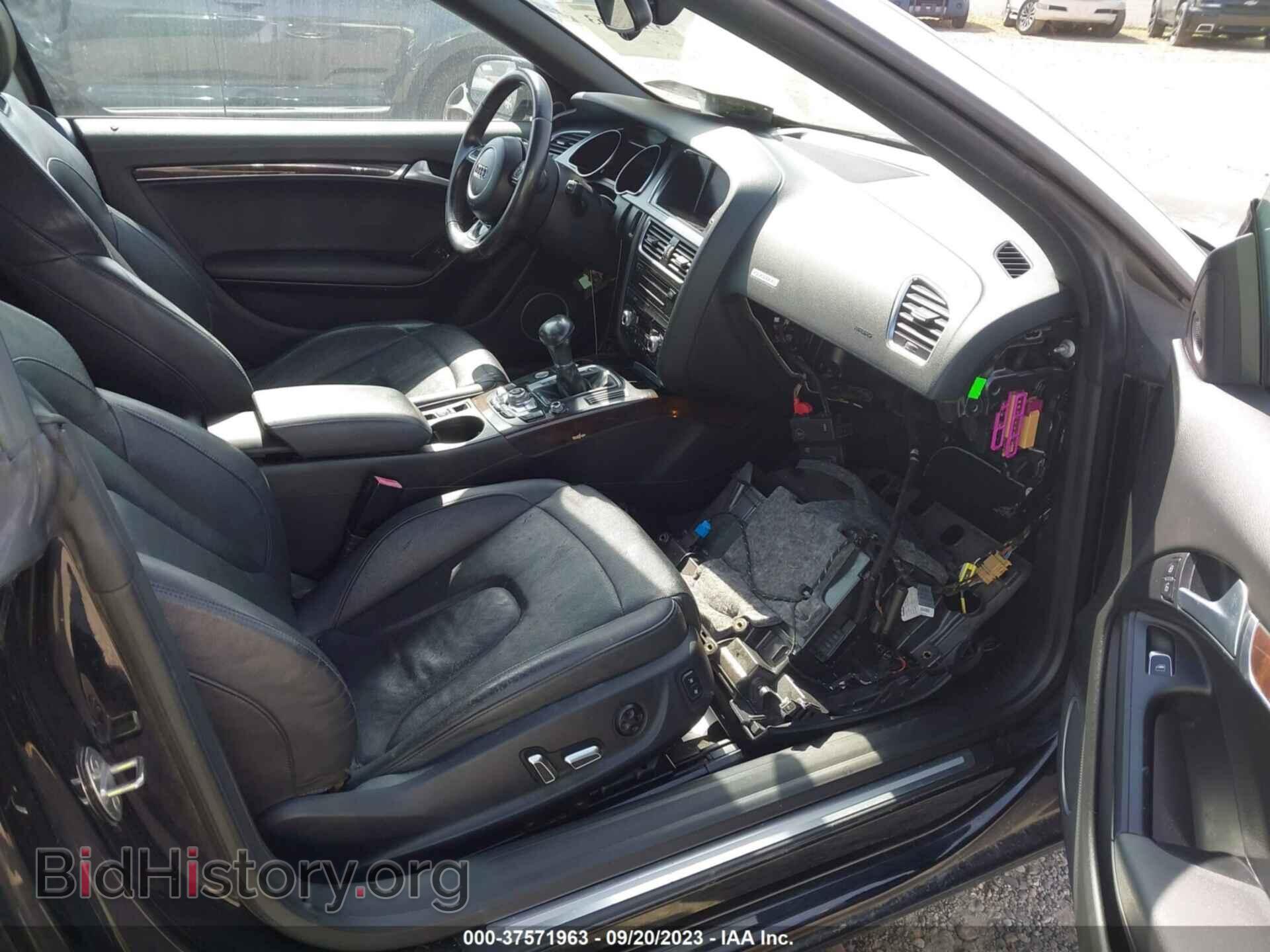 2013 AUDI A5 - VIN: WAUVFAFH6DN001117 - Фото 5
