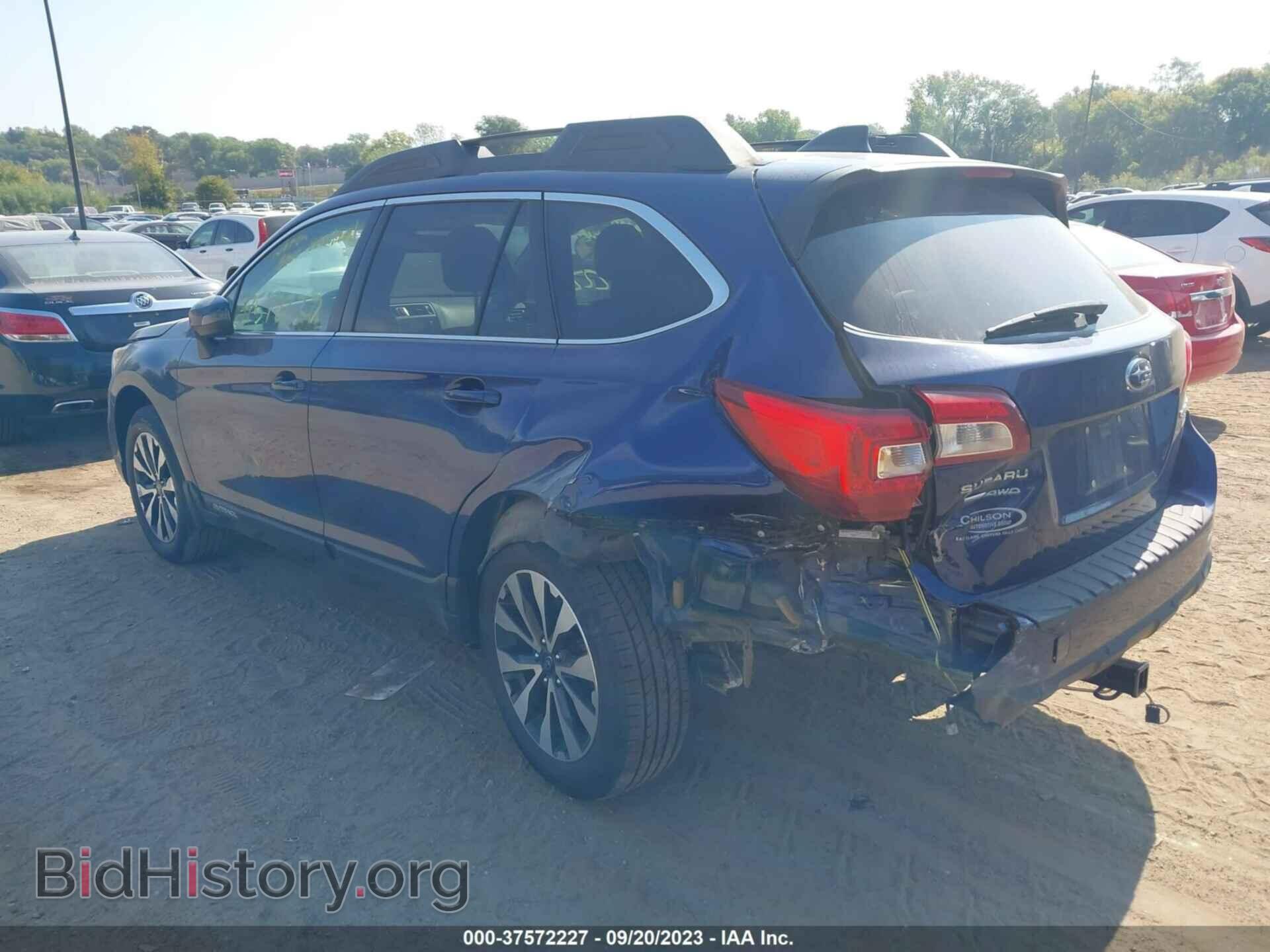 2017 SUBARU OUTBACK - VIN: 4S4BSANC4H3332492 - Фото 3
