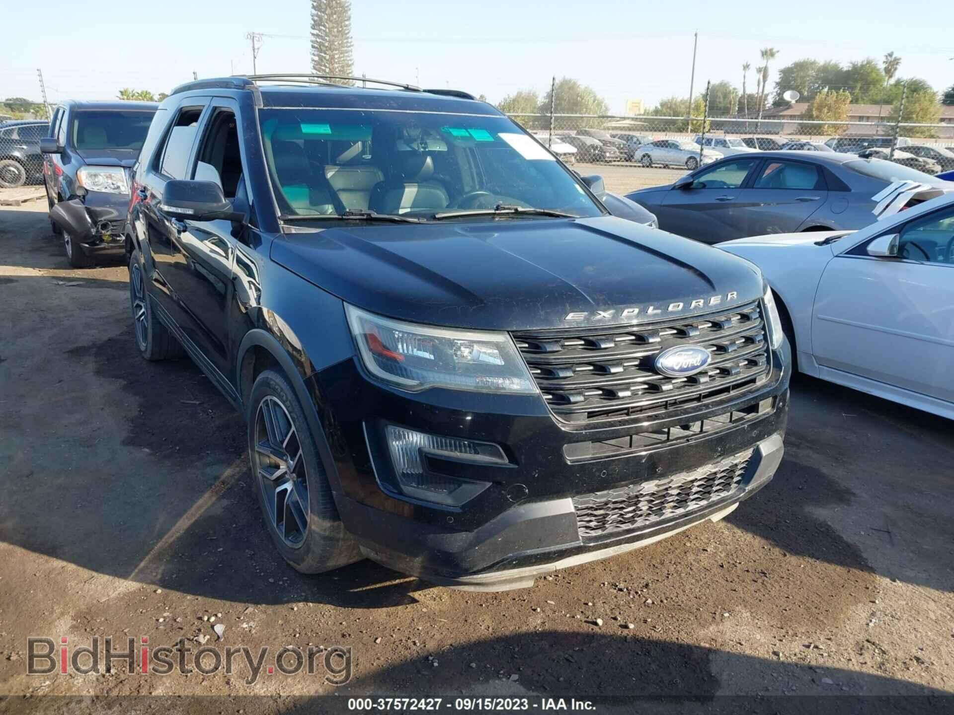 Фотография 1FM5K8GT2GGB53717 - FORD EXPLORER 2016