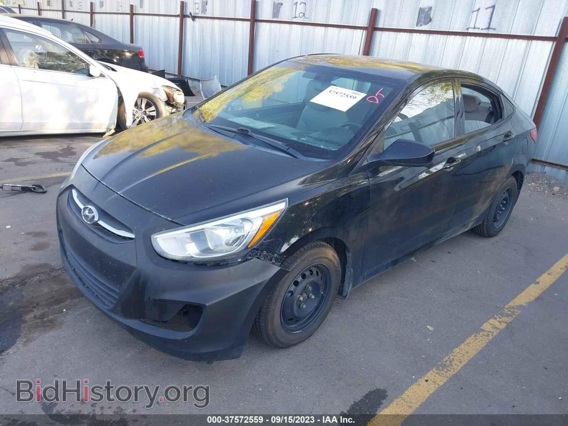 2016 HYUNDAI ACCENT - VIN: KMHCT4AEXGU956140 - Фото 2
