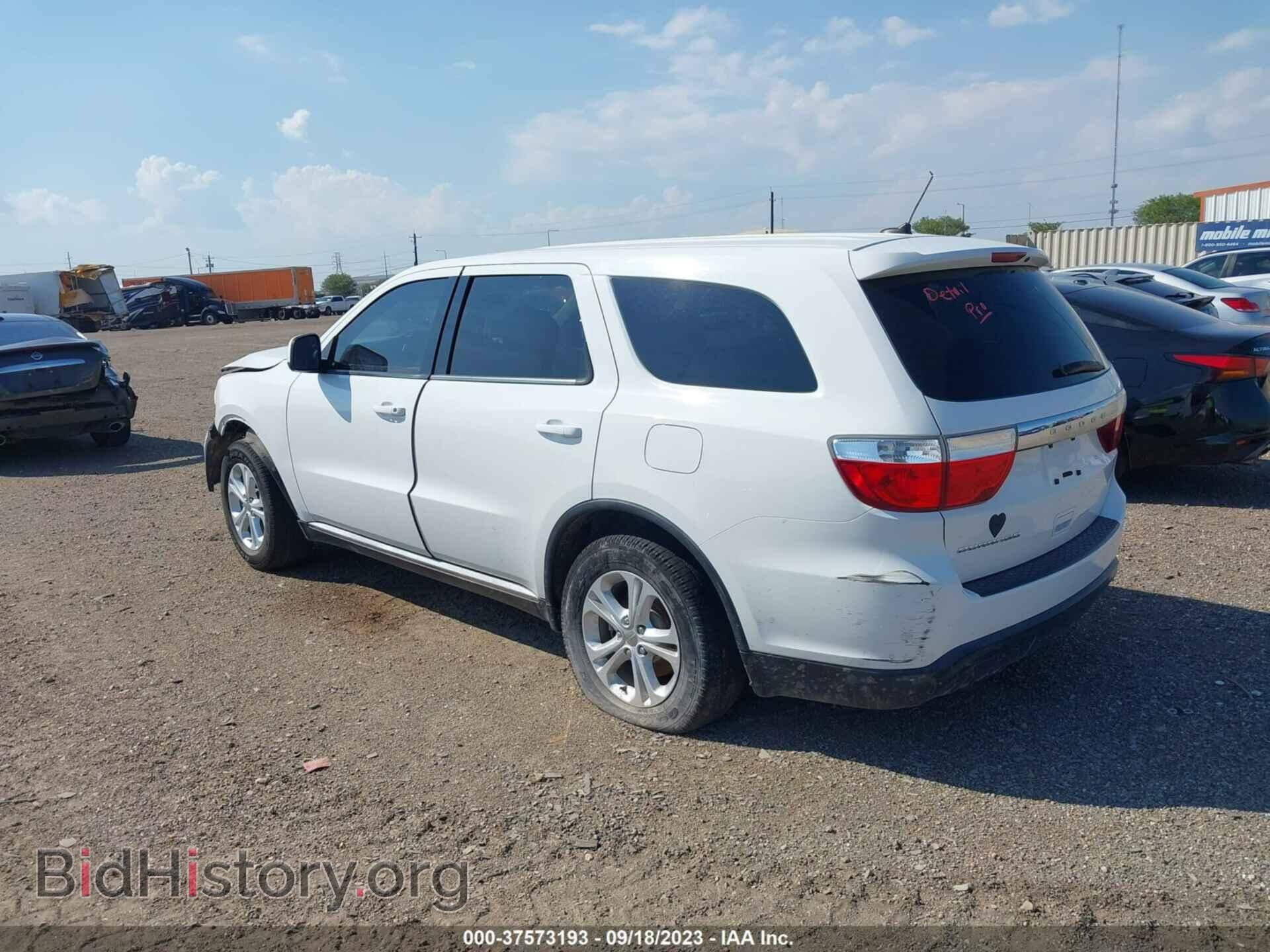 2013 DODGE DURANGO - VIN: 1C4RDHAG1DC693123 - Фото 3