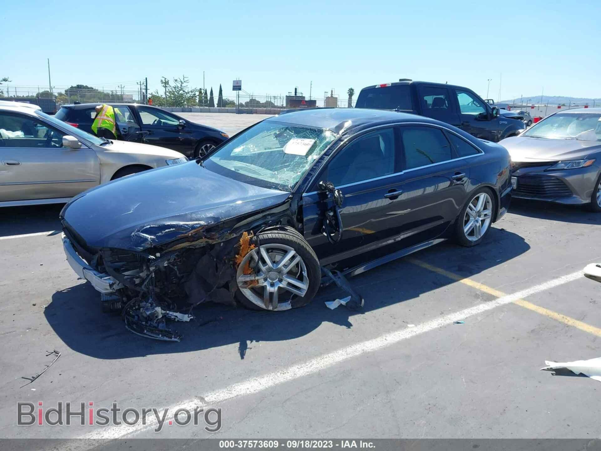 2016 AUDI A6 - VIN: WAUGFAFC6GN057253 - Фото 2