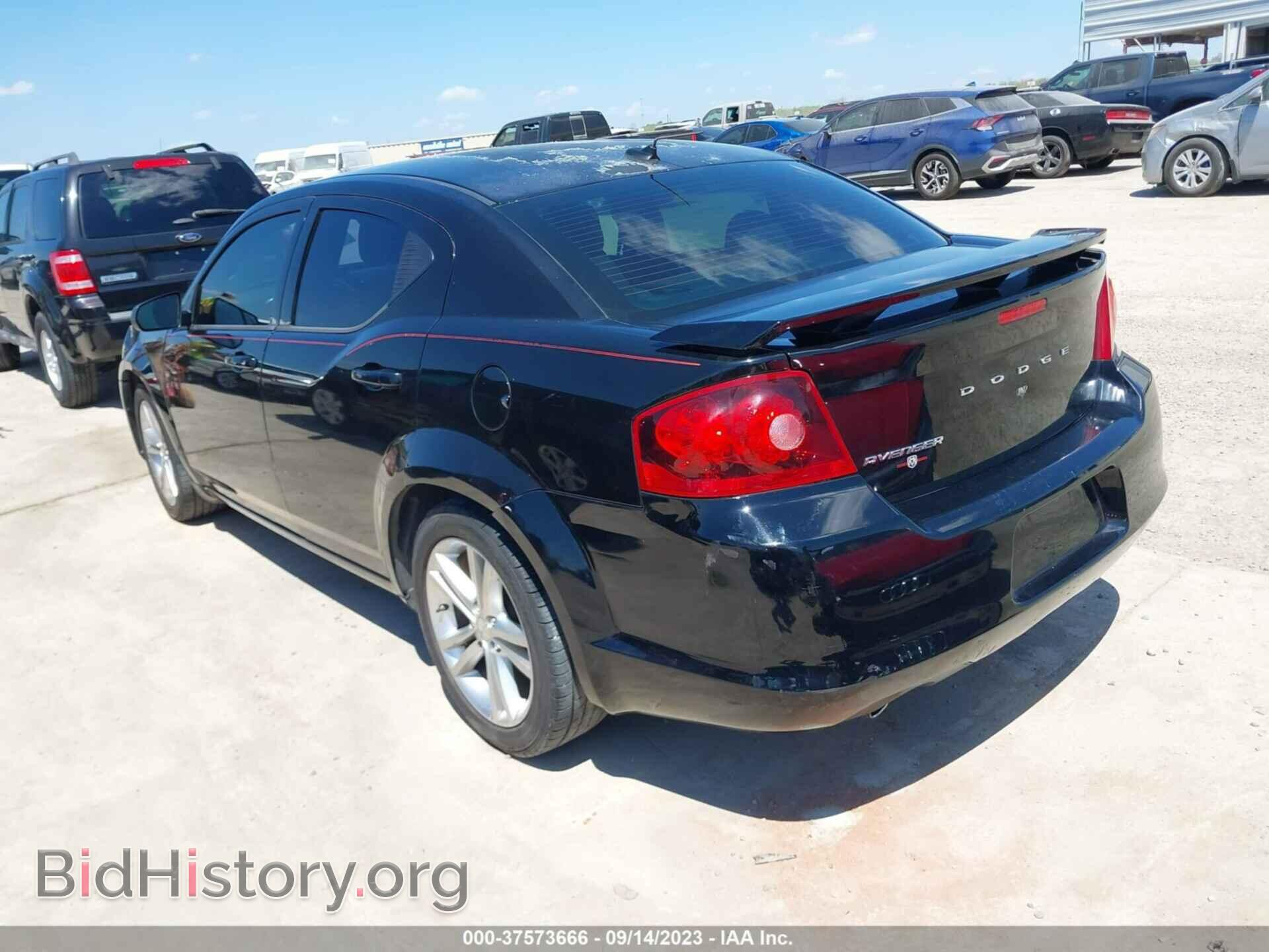 2012 DODGE AVENGER - VIN: 1C3CDZAG0CN254823 - Фото 3
