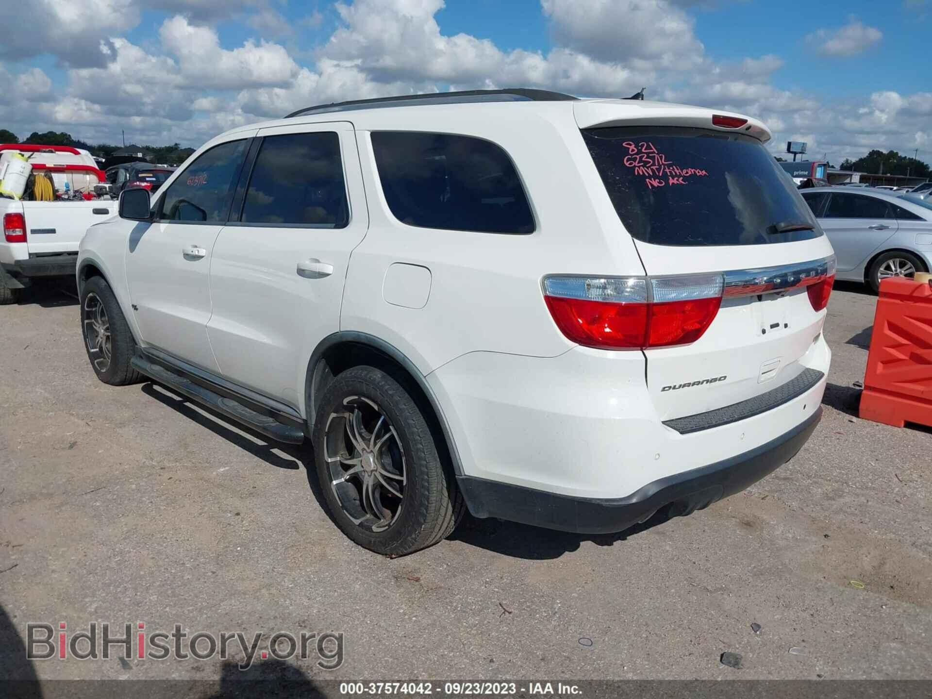 2011 DODGE DURANGO - VIN: 1D4SD4GT2BC623712 - Photo 3