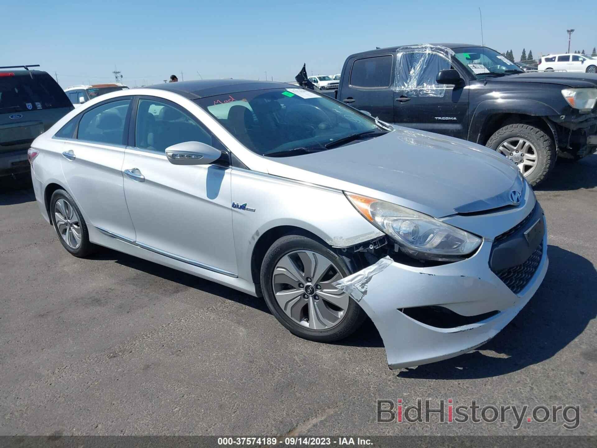 Photo KMHEC4A44FA124275 - HYUNDAI SONATA HYBRID 2015