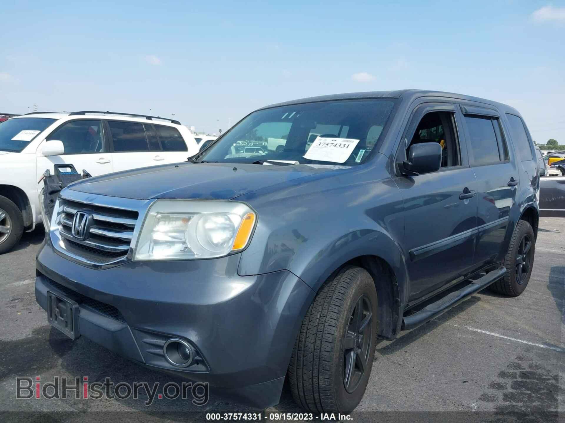 2013 HONDA PILOT - VIN: 5FNYF4H23DB030311 - Фото 2