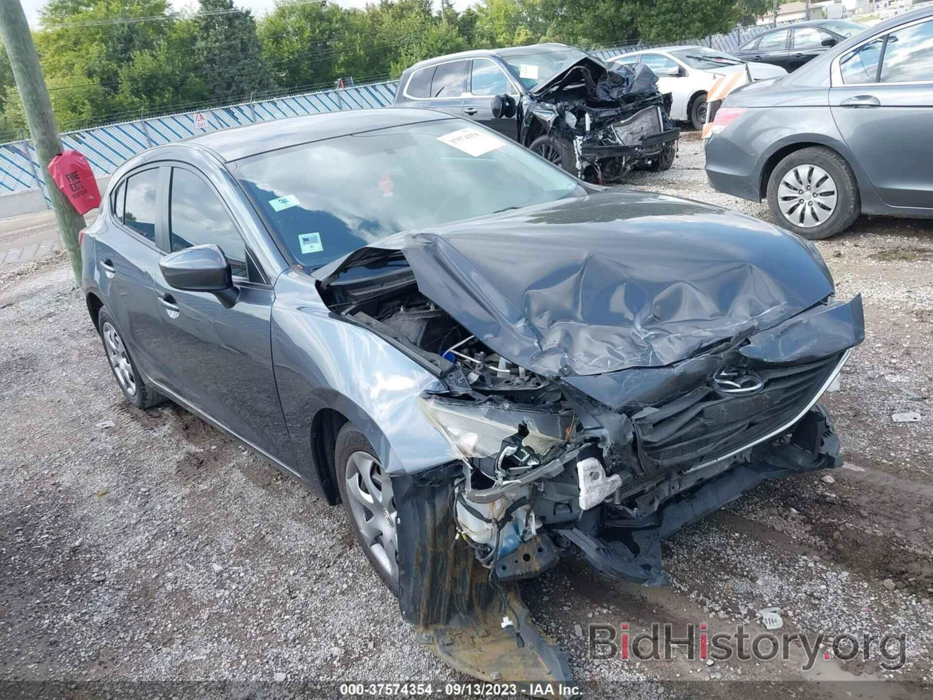 Photo JM1BM1K73E1205228 - MAZDA MAZDA3 2014