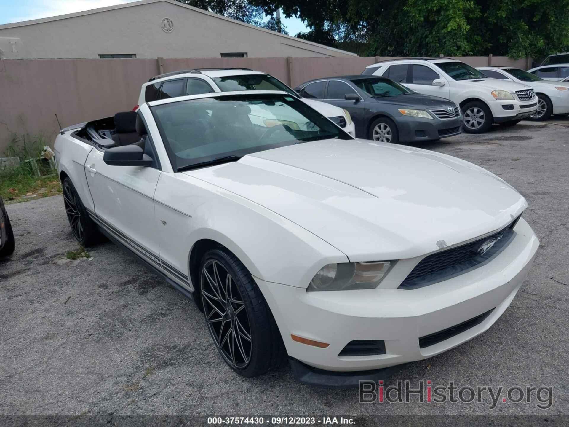 Photo 1ZVBP8EMXC5273420 - FORD MUSTANG 2012