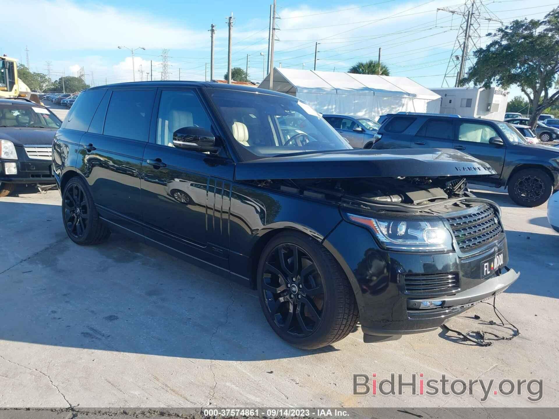 Photo SALGV3EF2GA303583 - LAND ROVER RANGE ROVER 2016