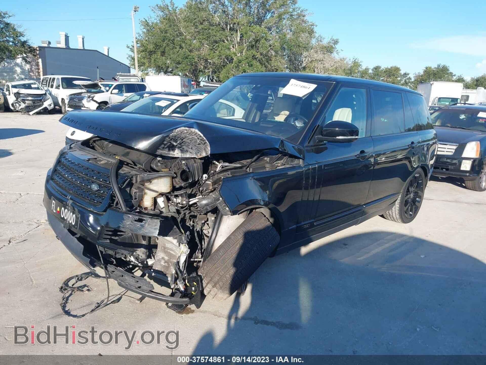 2016 LAND ROVER RANGE ROVER - VIN: SALGV3EF2GA303583 - Фото 2