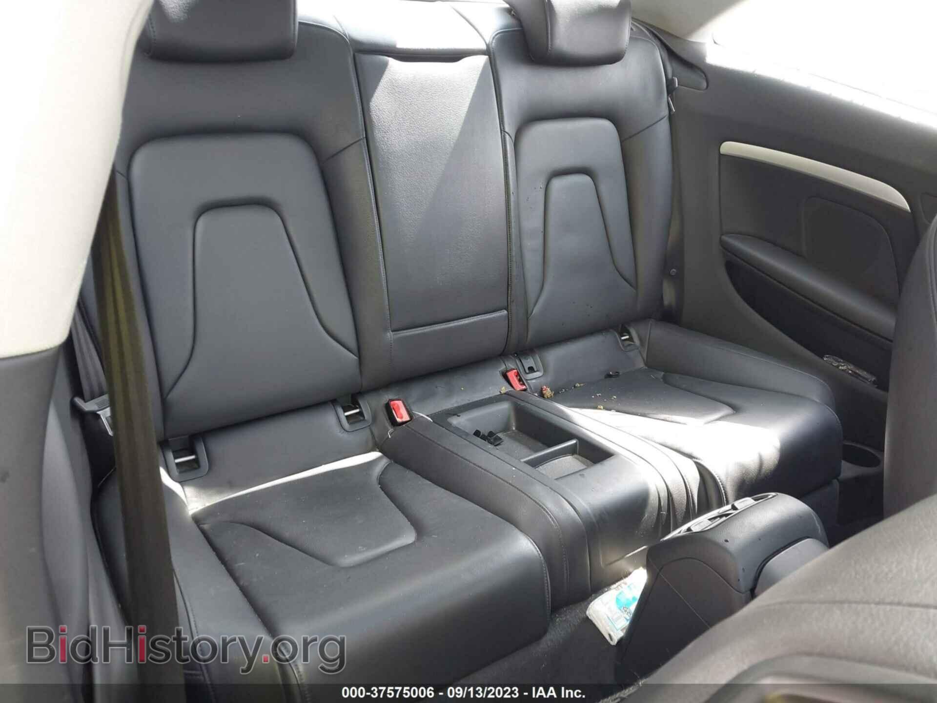 2013 AUDI A5 - VIN: WAUCFAFR3DA060407 - Фото 8