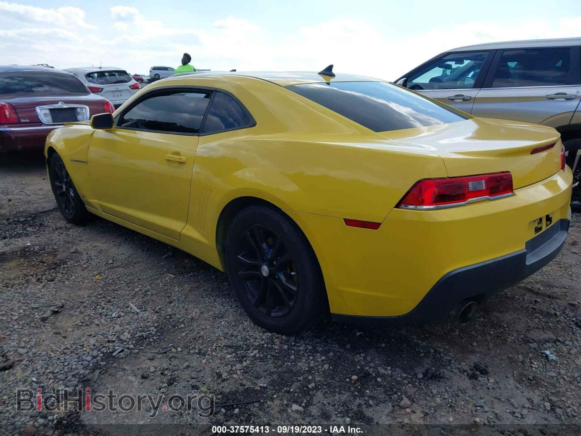 2014 CHEVROLET CAMARO - VIN: 2G1FA1E34E9182565 - Фото 3