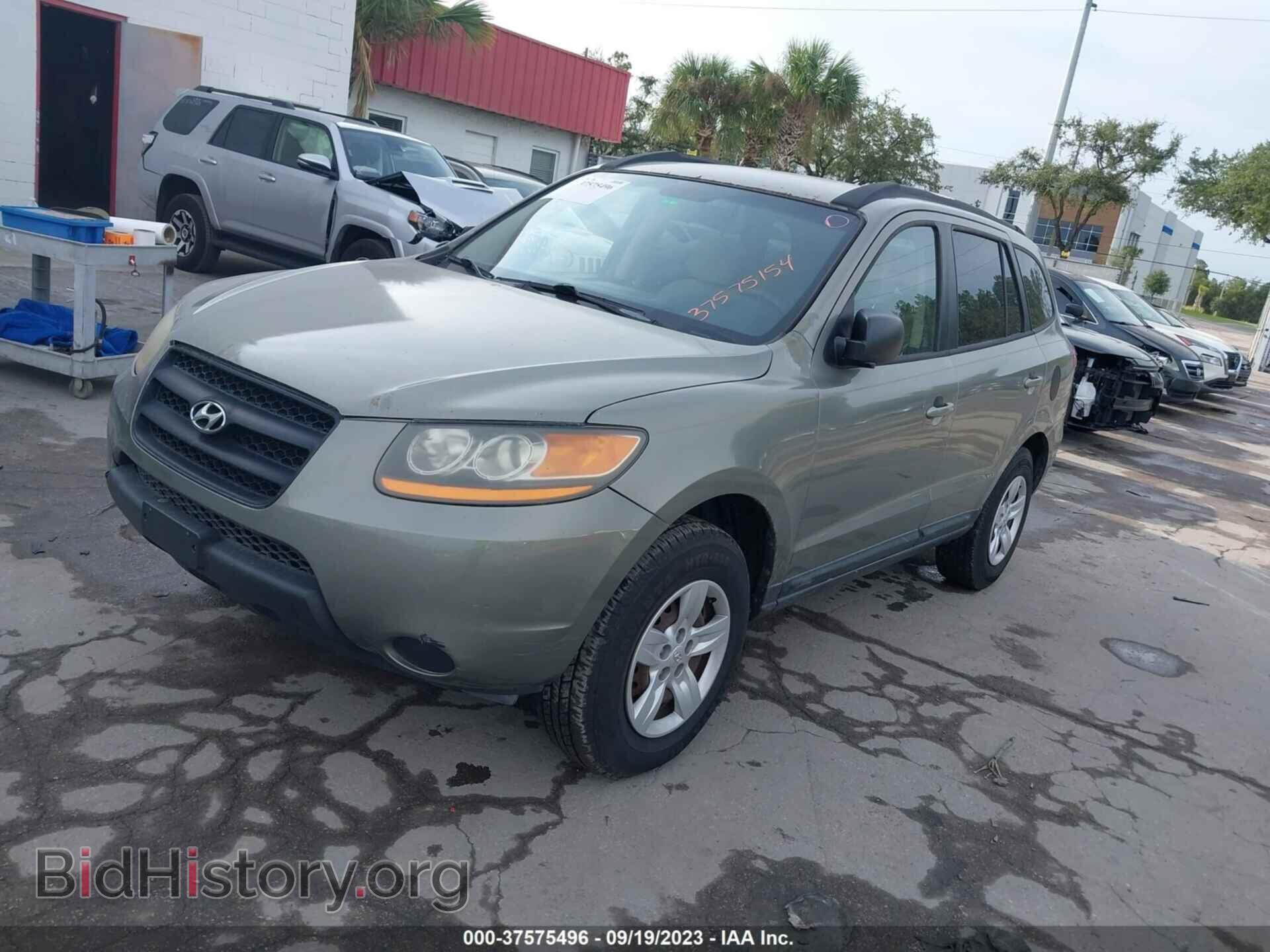 2009 HYUNDAI SANTA FE - VIN: 5NMSG13D49H243767 - Фото 2