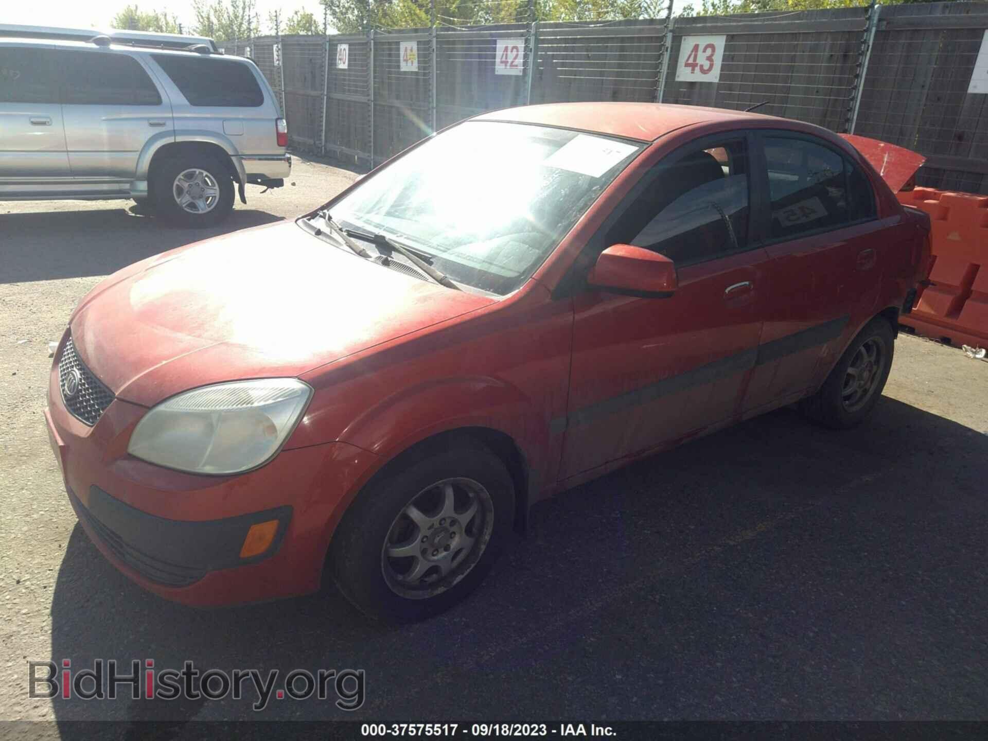 2008 KIA RIO - VIN: KNADE123786378130 - Фото 2