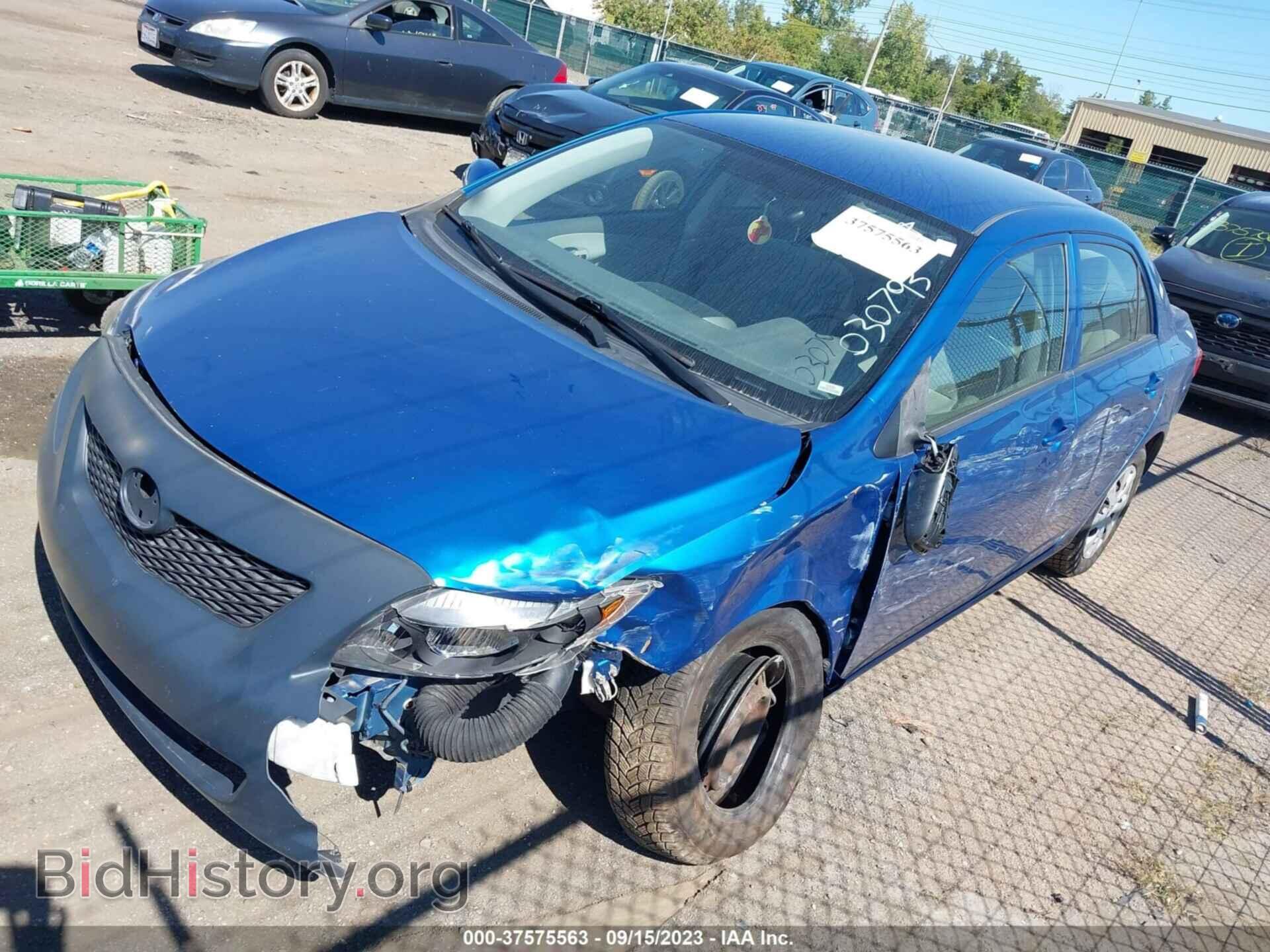 2009 TOYOTA COROLLA - VIN: JTDBL40E89J030793 - Фото 2