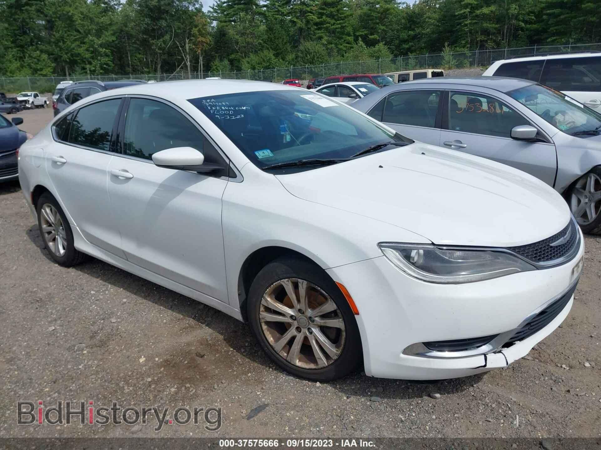 Фотография 1C3CCCAB2FN704058 - CHRYSLER 200 2015