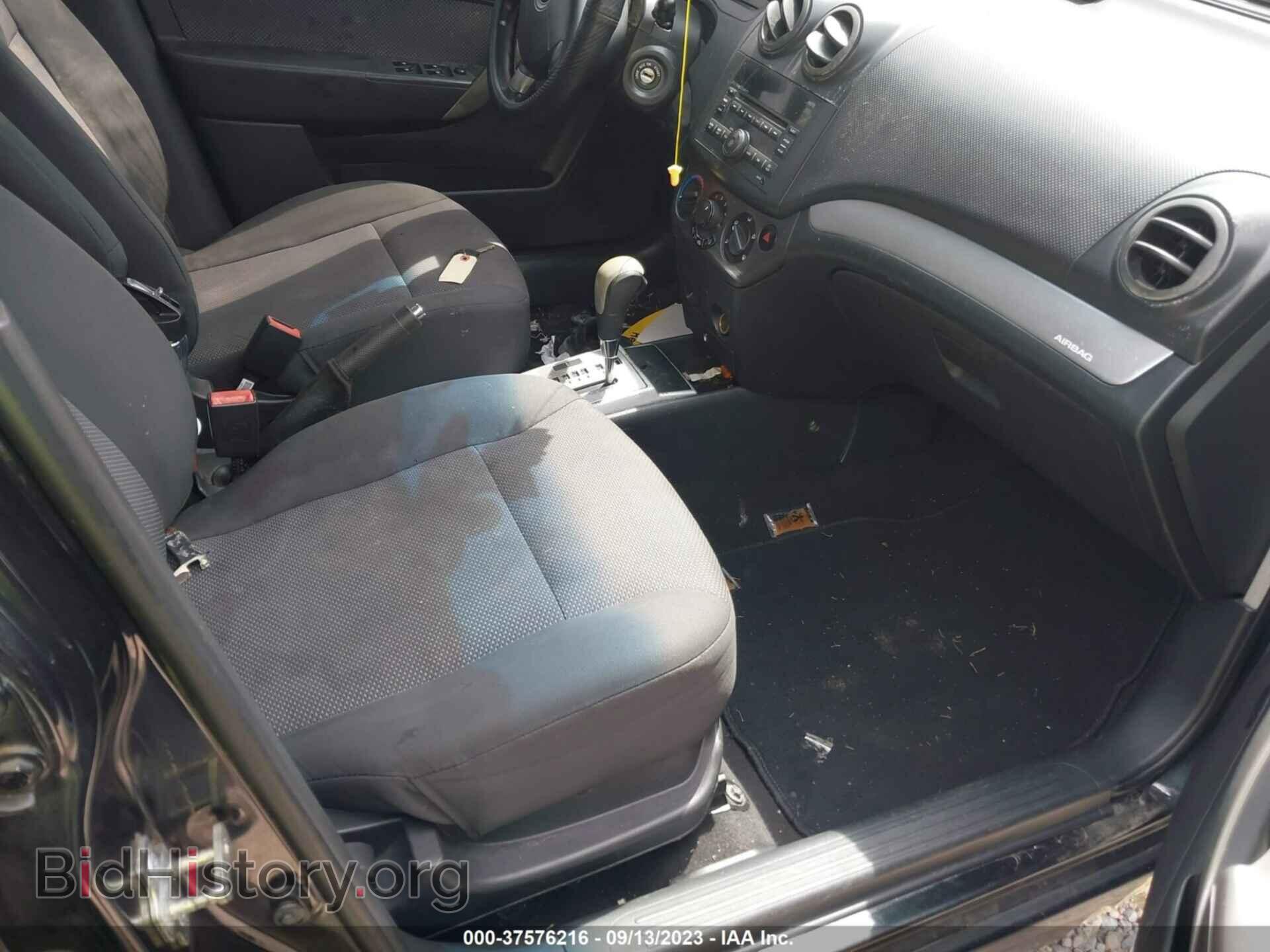 2011 CHEVROLET AVEO - VIN: KL1TD5DE6BB201520 - Фото 5