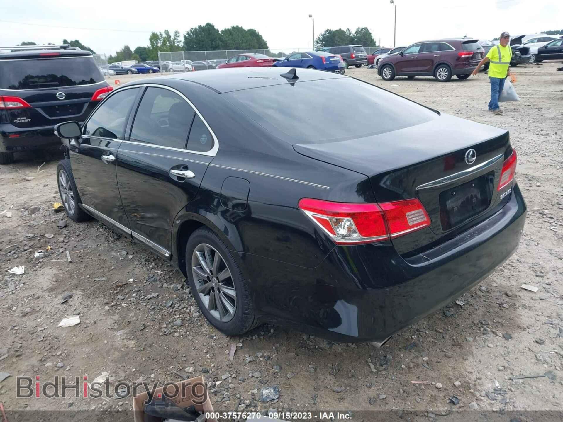 2012 LEXUS ES 350 - VIN: JTHBK1EG7C2485307 - Фото 3