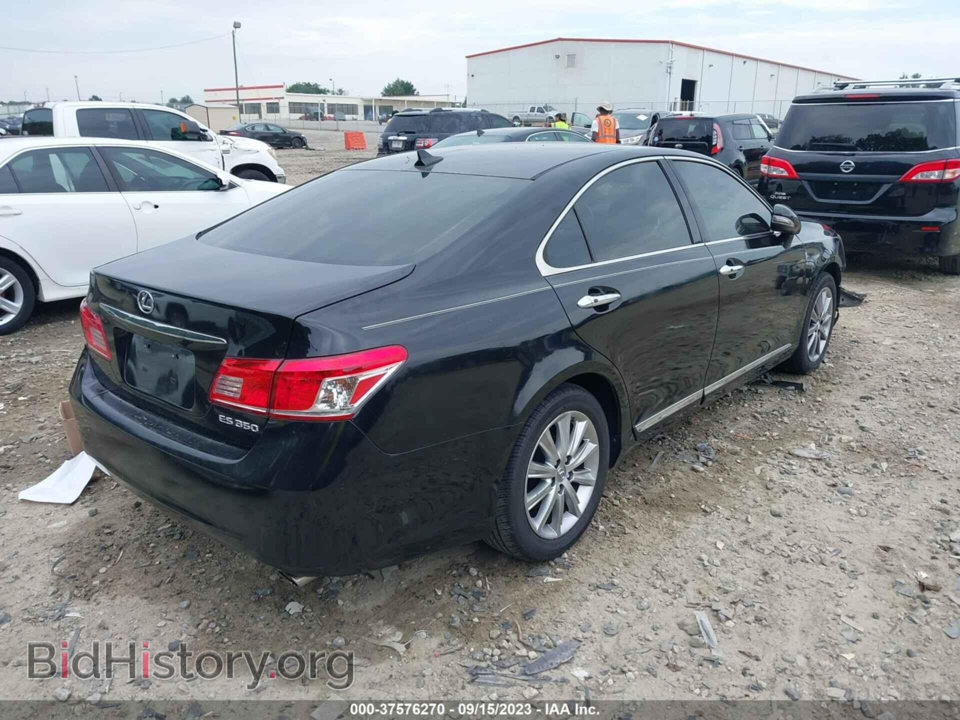 2012 LEXUS ES 350 - VIN: JTHBK1EG7C2485307 - Фото 4