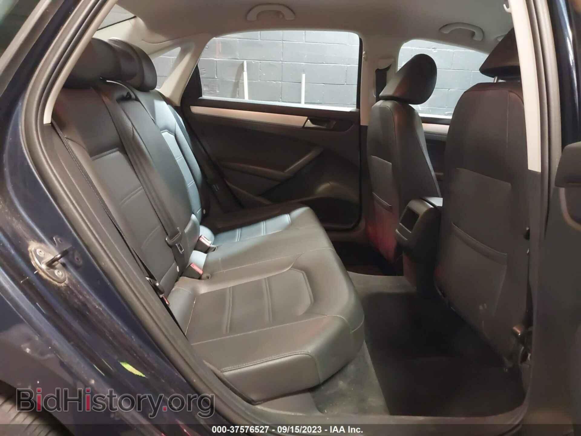 2012 VOLKSWAGEN PASSAT - VIN: 1VWBP7A33CC021592 - Фото 8