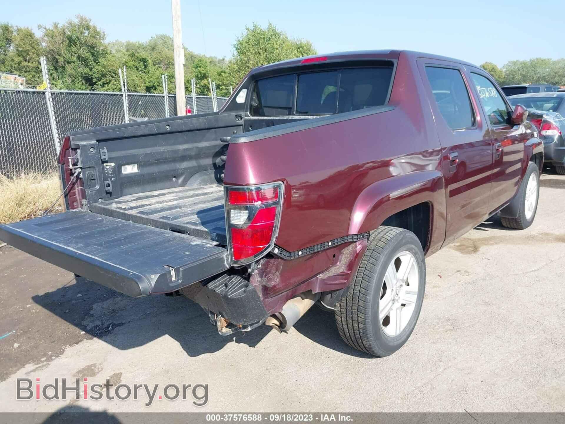 2013 HONDA RIDGELINE - VIN: 5FPYK1F56DB005093 - Фото 4