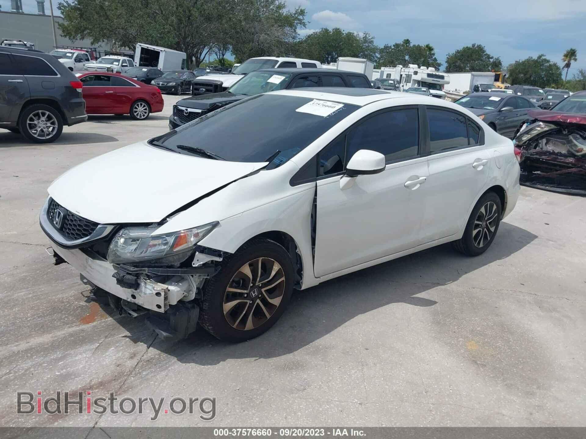 2013 HONDA CIVIC SDN - VIN: 19XFB2F87DE060402 - Фото 2