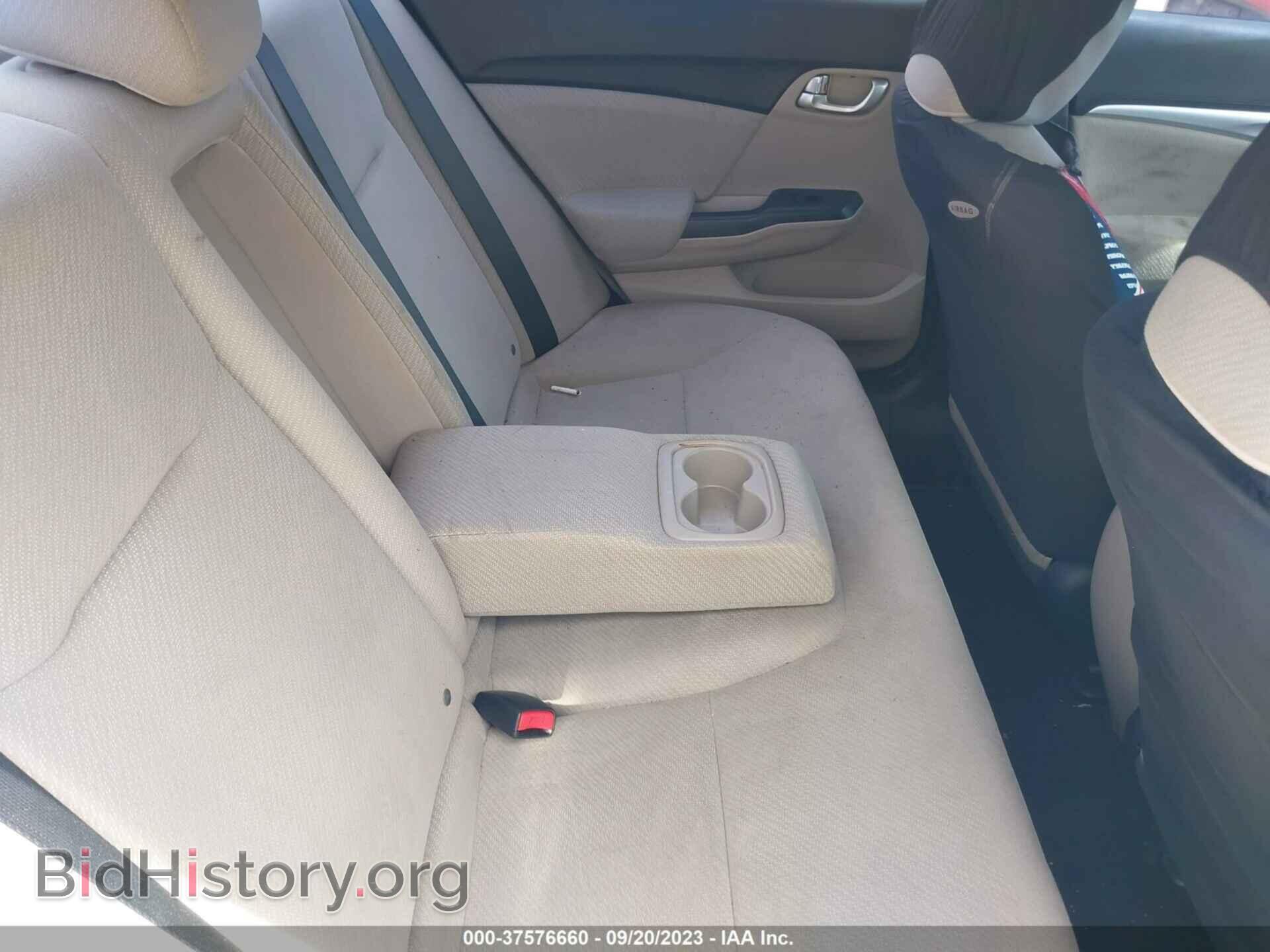 2013 HONDA CIVIC SDN - VIN: 19XFB2F87DE060402 - Фото 8