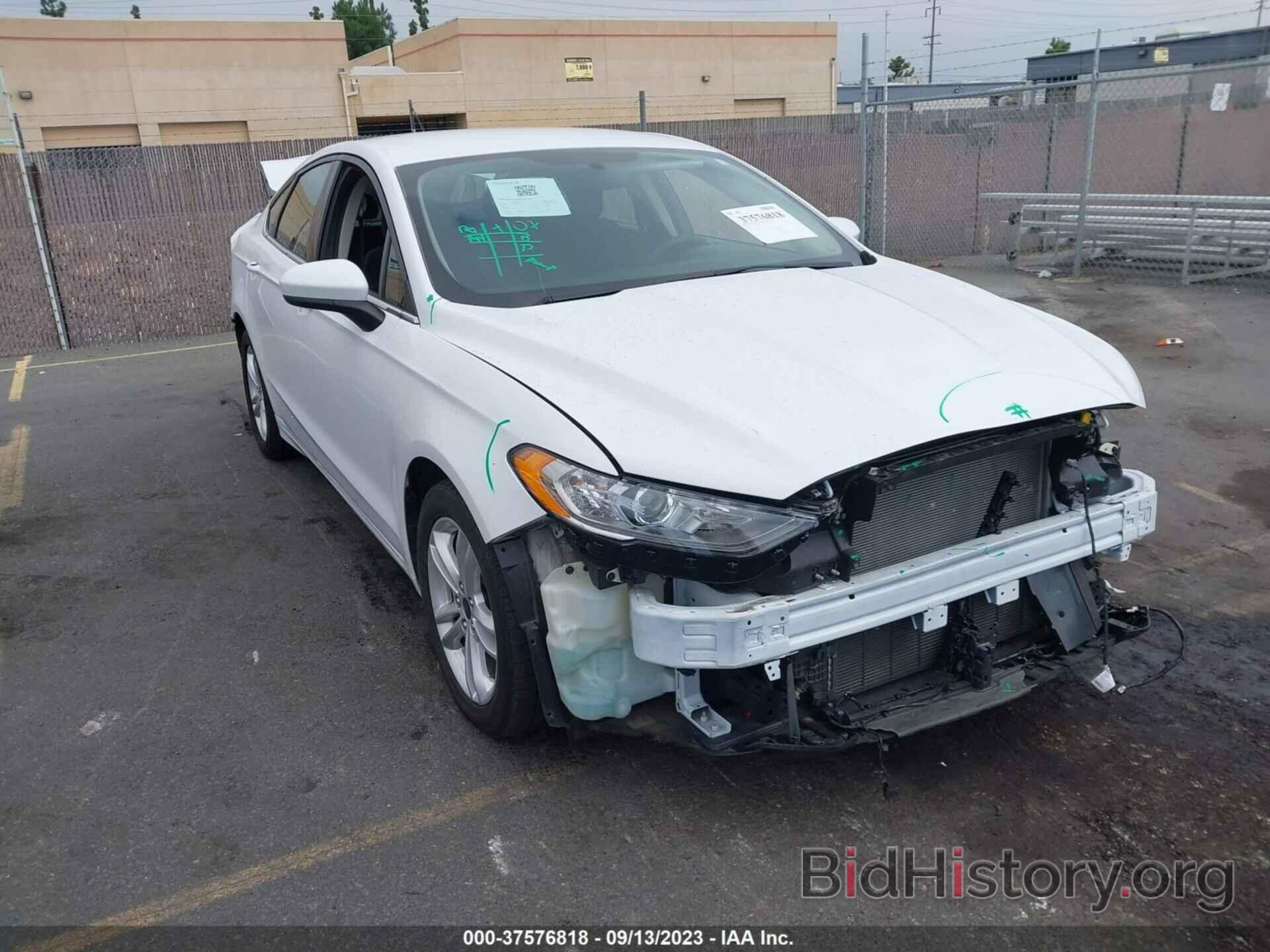 Photo 3FA6P0HD4JR167529 - FORD FUSION 2018