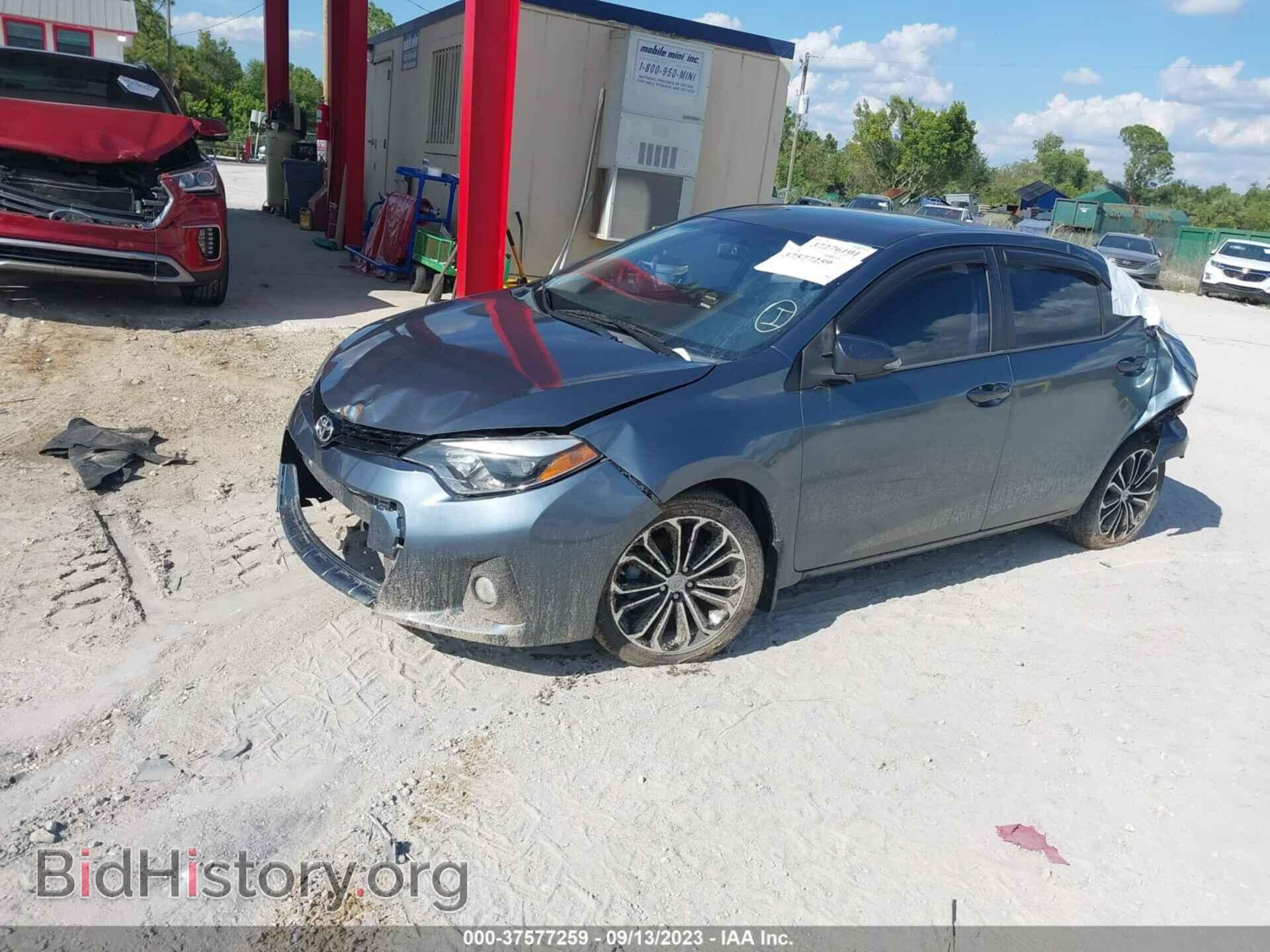 2014 TOYOTA COROLLA - VIN: 2T1BURHE2EC104777 - Photo 2