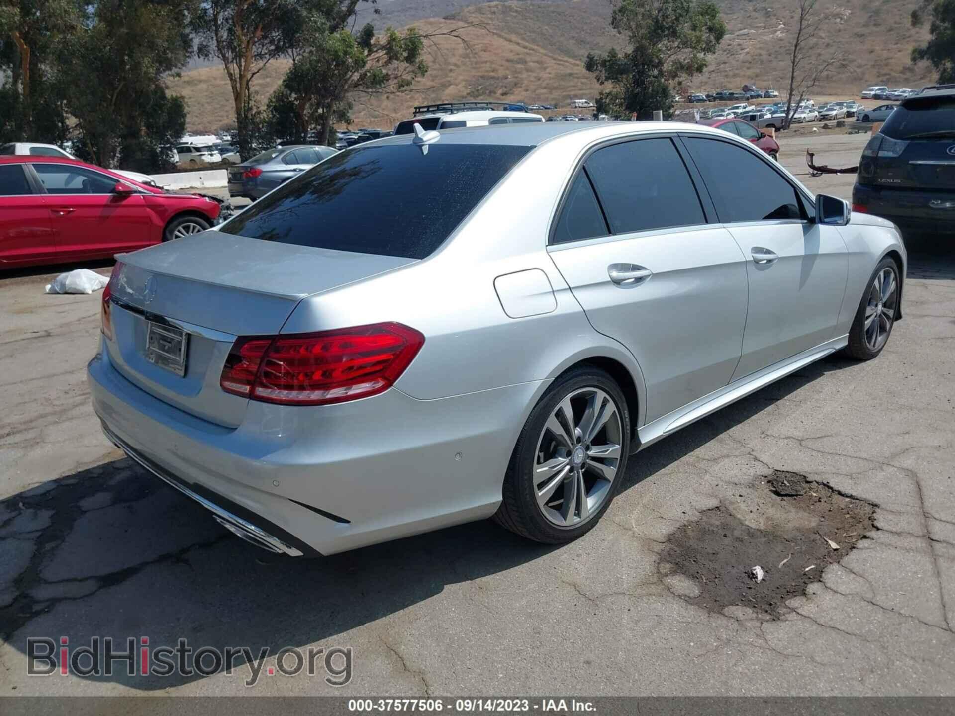 2014 MERCEDES-BENZ E-CLASS - VIN: WDDHF5KBXEA911084 - Фото 4