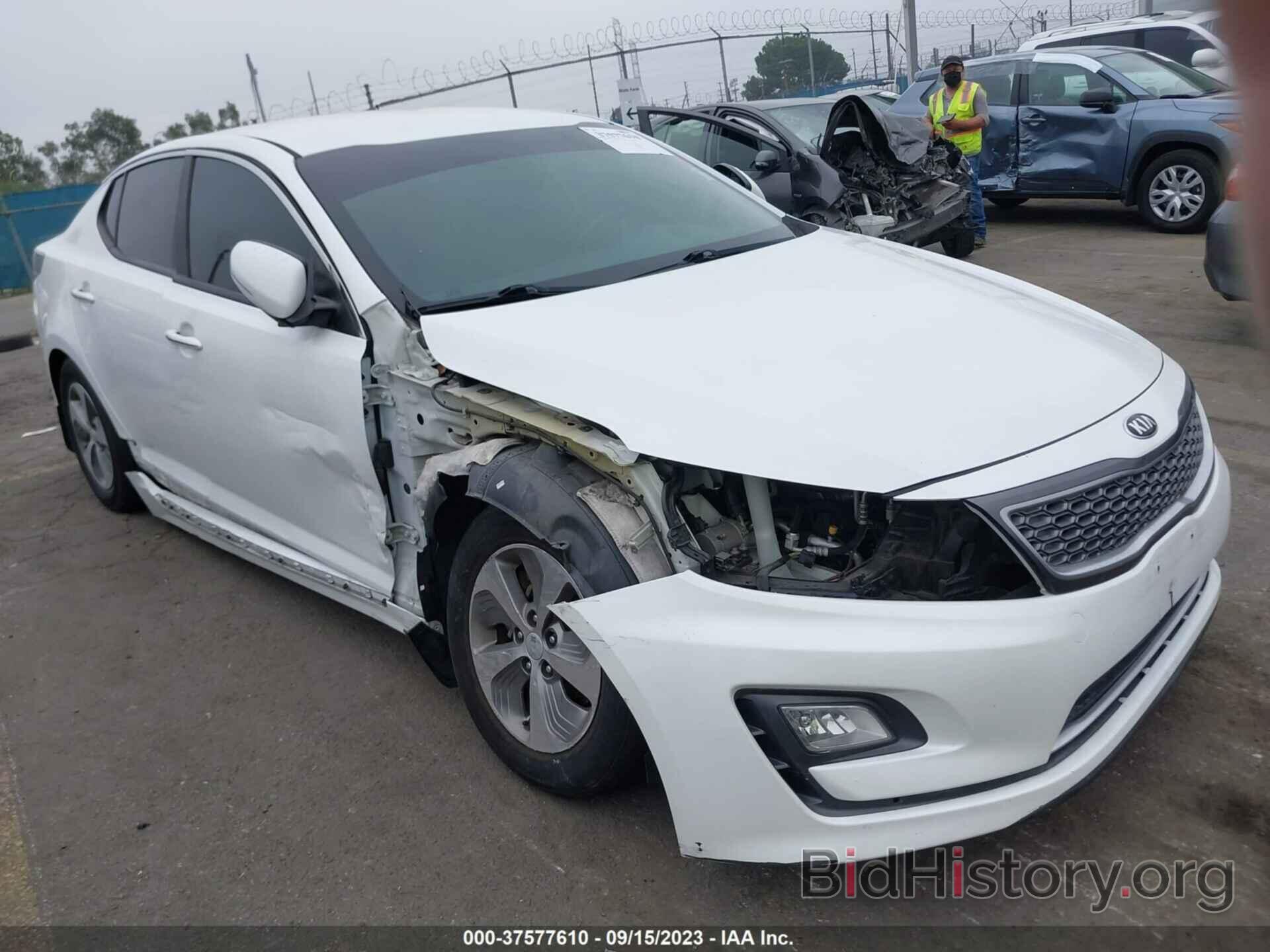 Photo KNAGM4AD1G5096016 - KIA OPTIMA HYBRID 2016