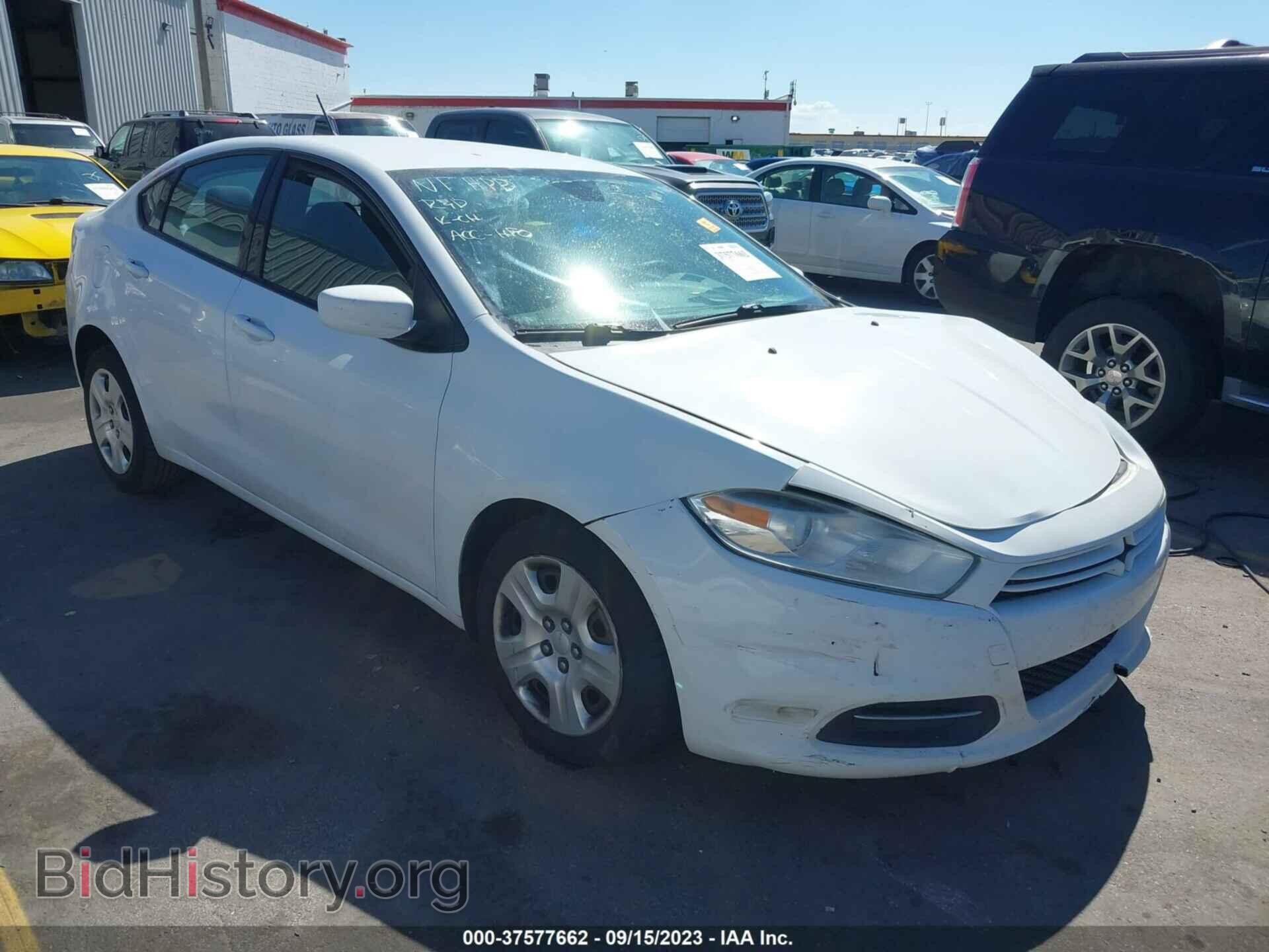 Фотография 1C3CDFAAXFD344825 - DODGE DART 2015