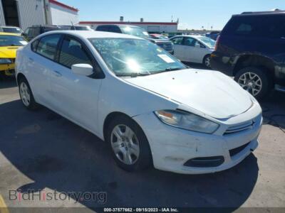 2015 Dodge DART SE, white — VIN 1C3CDFAAXFD344825, IAAI