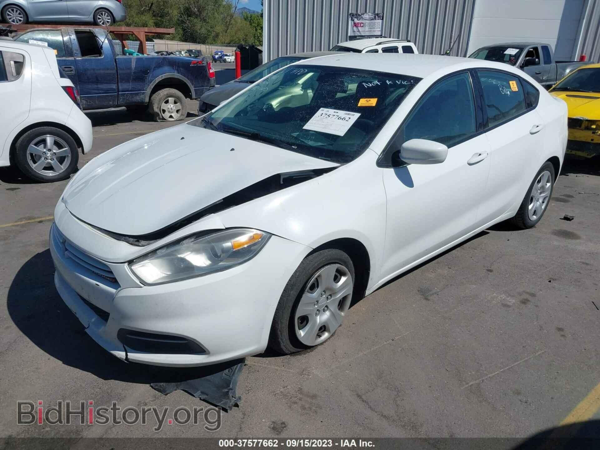 2015 DODGE DART - VIN: 1C3CDFAAXFD344825 - Photo 2
